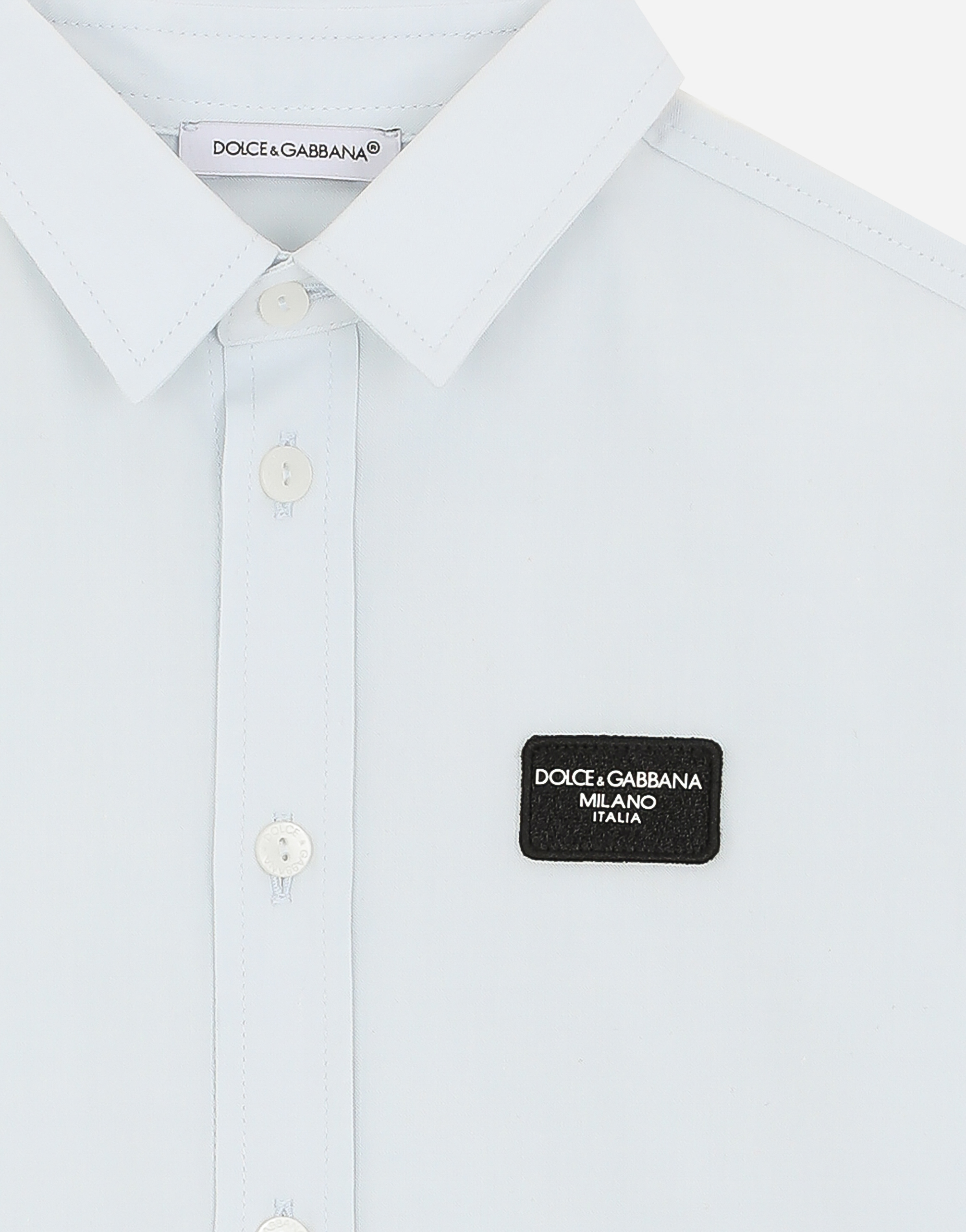 Cotton poplin shirt
