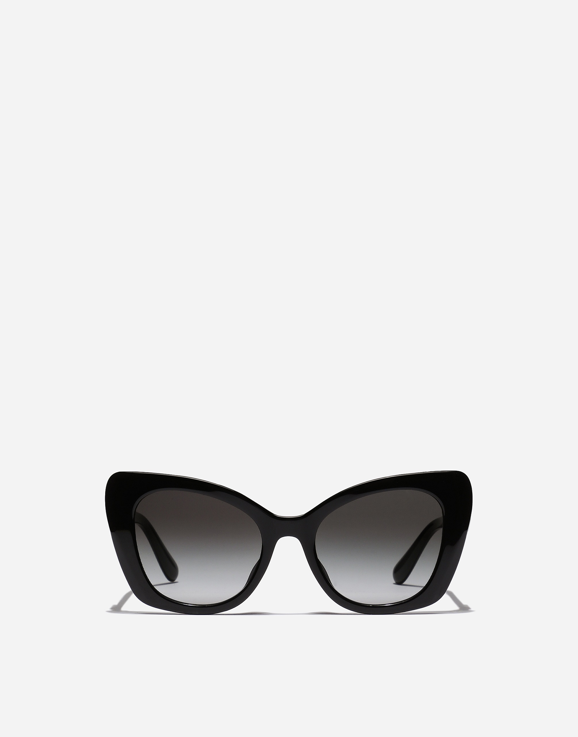 Dolce & Gabbana Dg Crossed Sunglasses - Woman Icons Black Onesize