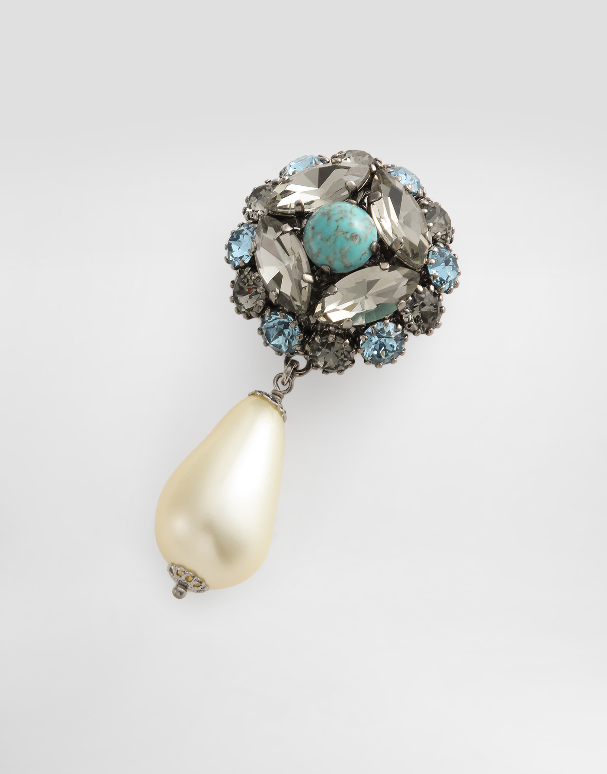  Dolce & Gabbana Re Edition Clip Earrings - Frau Collection Mehrfarbig Metall Onesize 