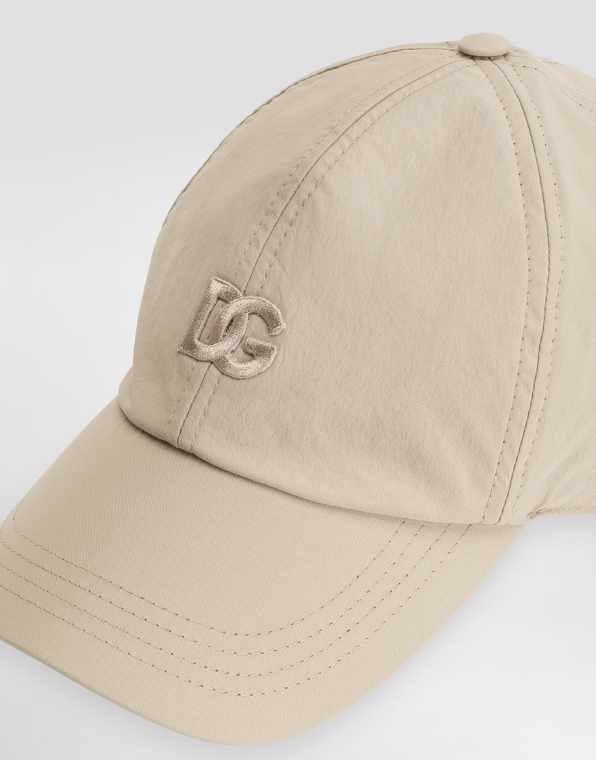 Stretch nylon canvas baseball cap
