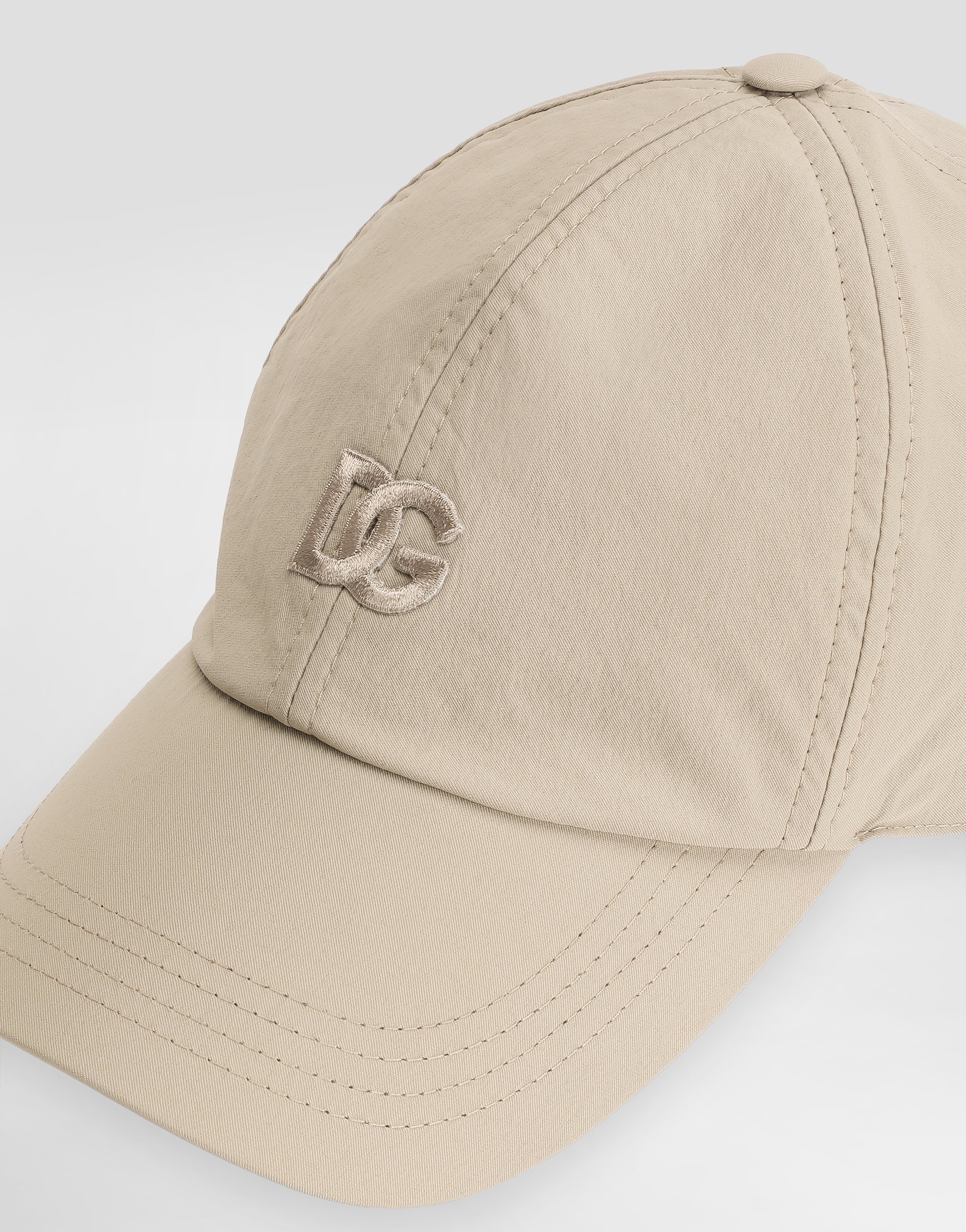 Dolce & Gabbana Logo-embroidered Baseball Cap In Neutral