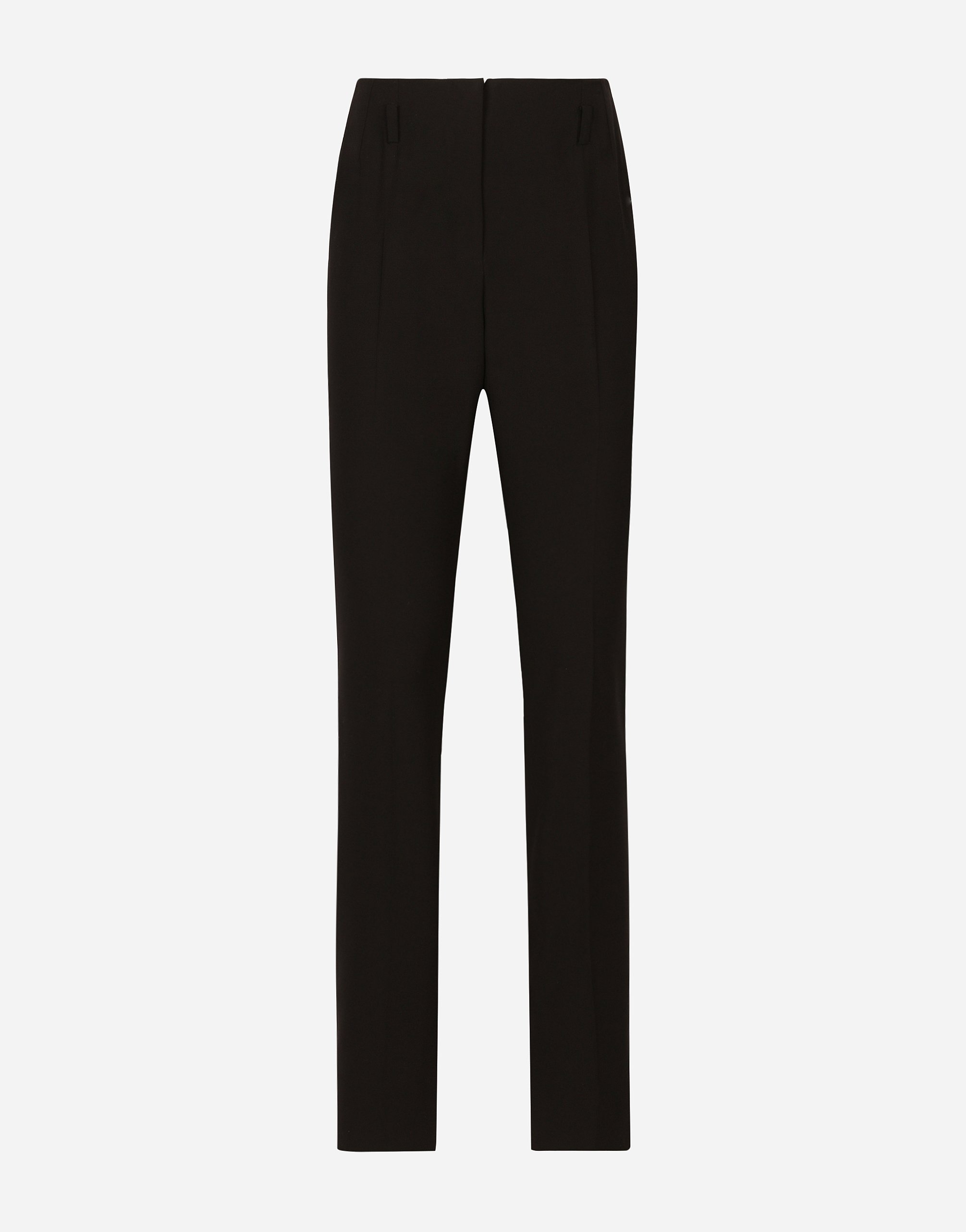 Dolce & Gabbana Cady Pants - Woman Pants And Shorts Black