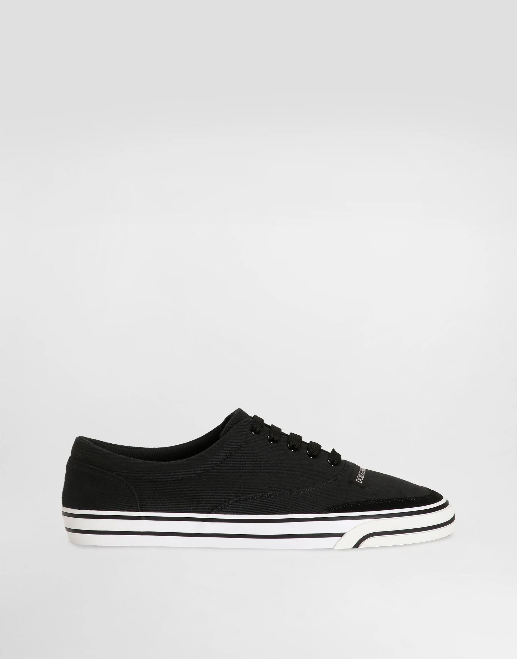 DG Sailing canvas sneakers in Black for Men | Dolce&Gabbana® US