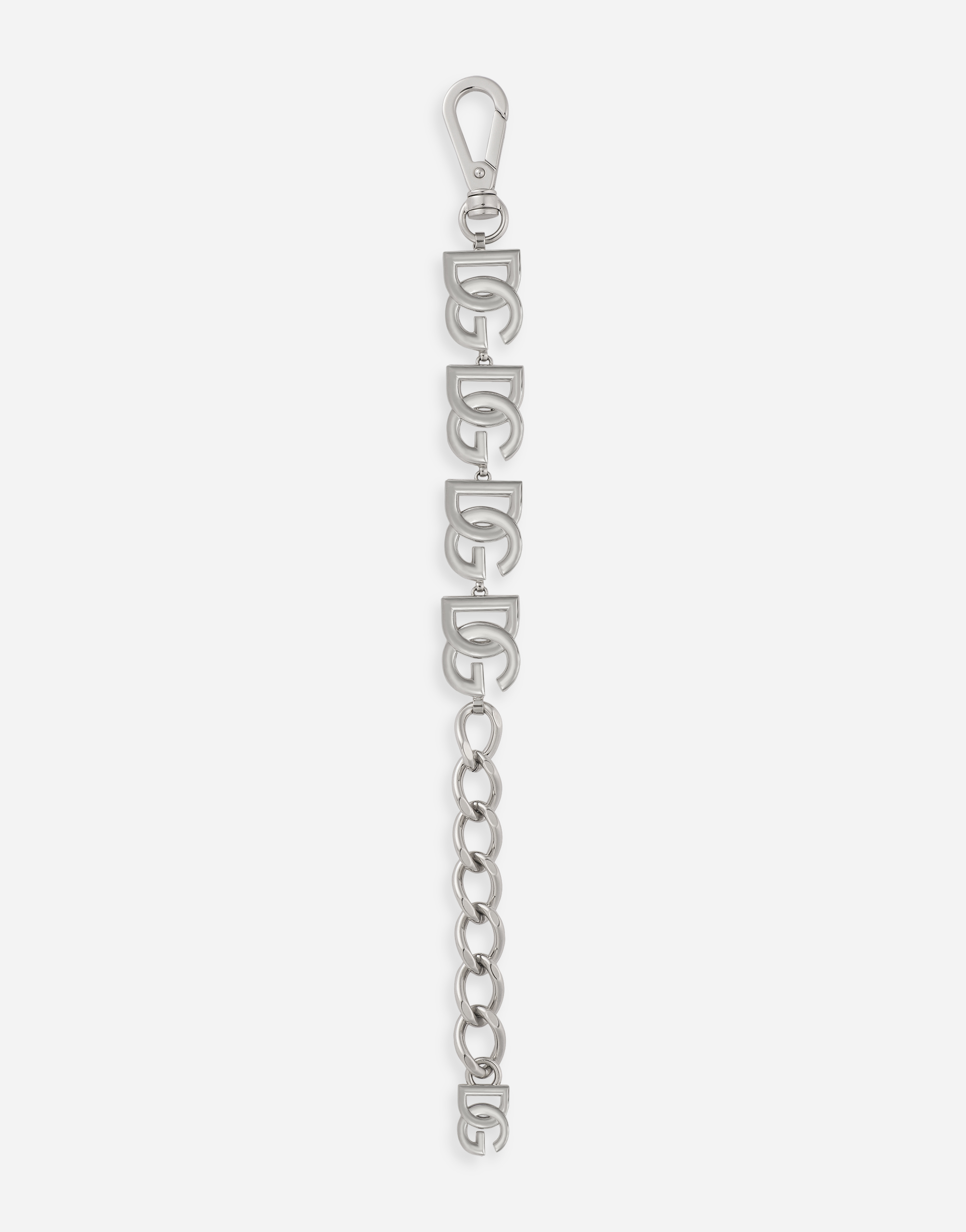 Dolce & Gabbana Bracelet With Dg Logos In Silver