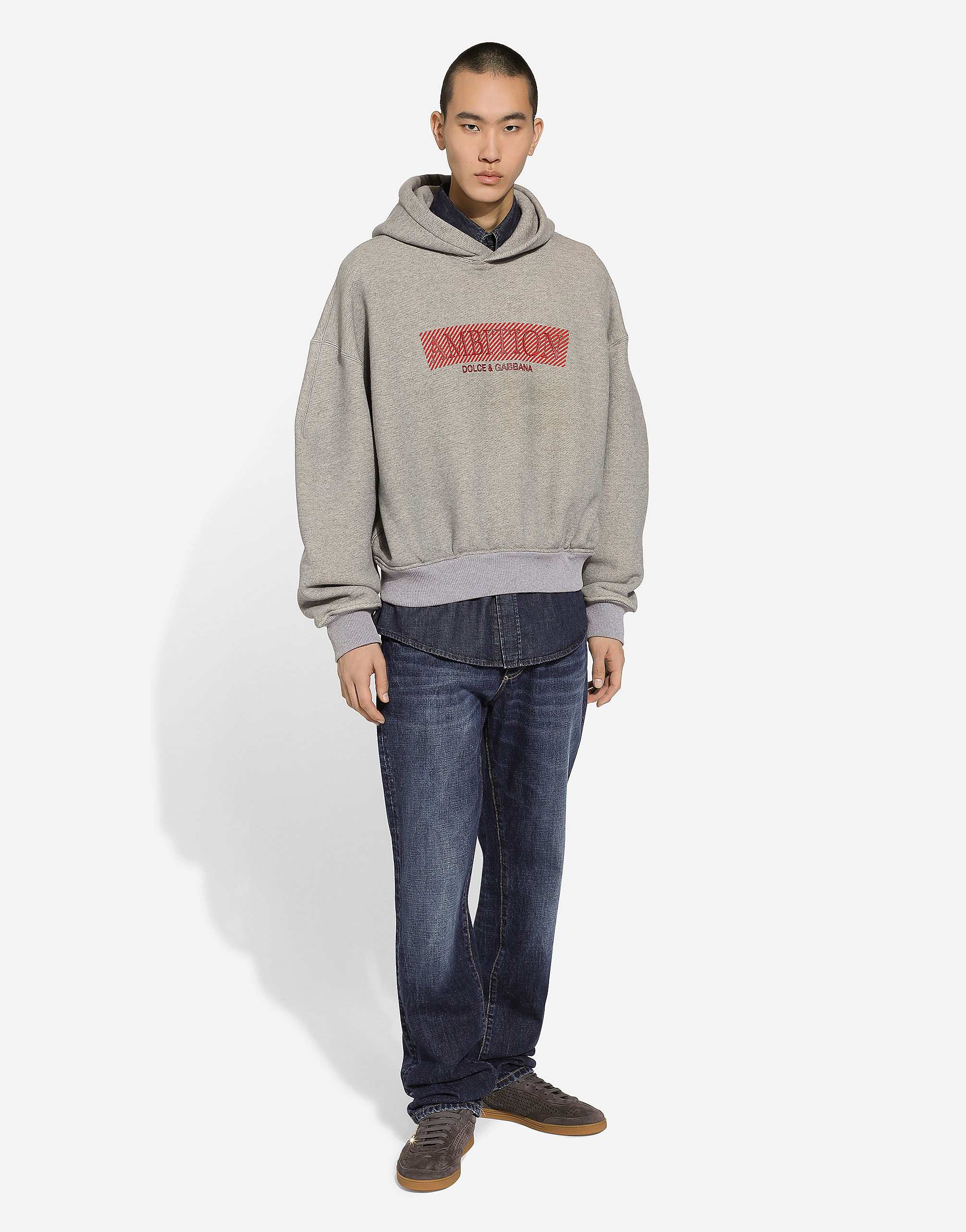 Classic jeans with DG embroidery