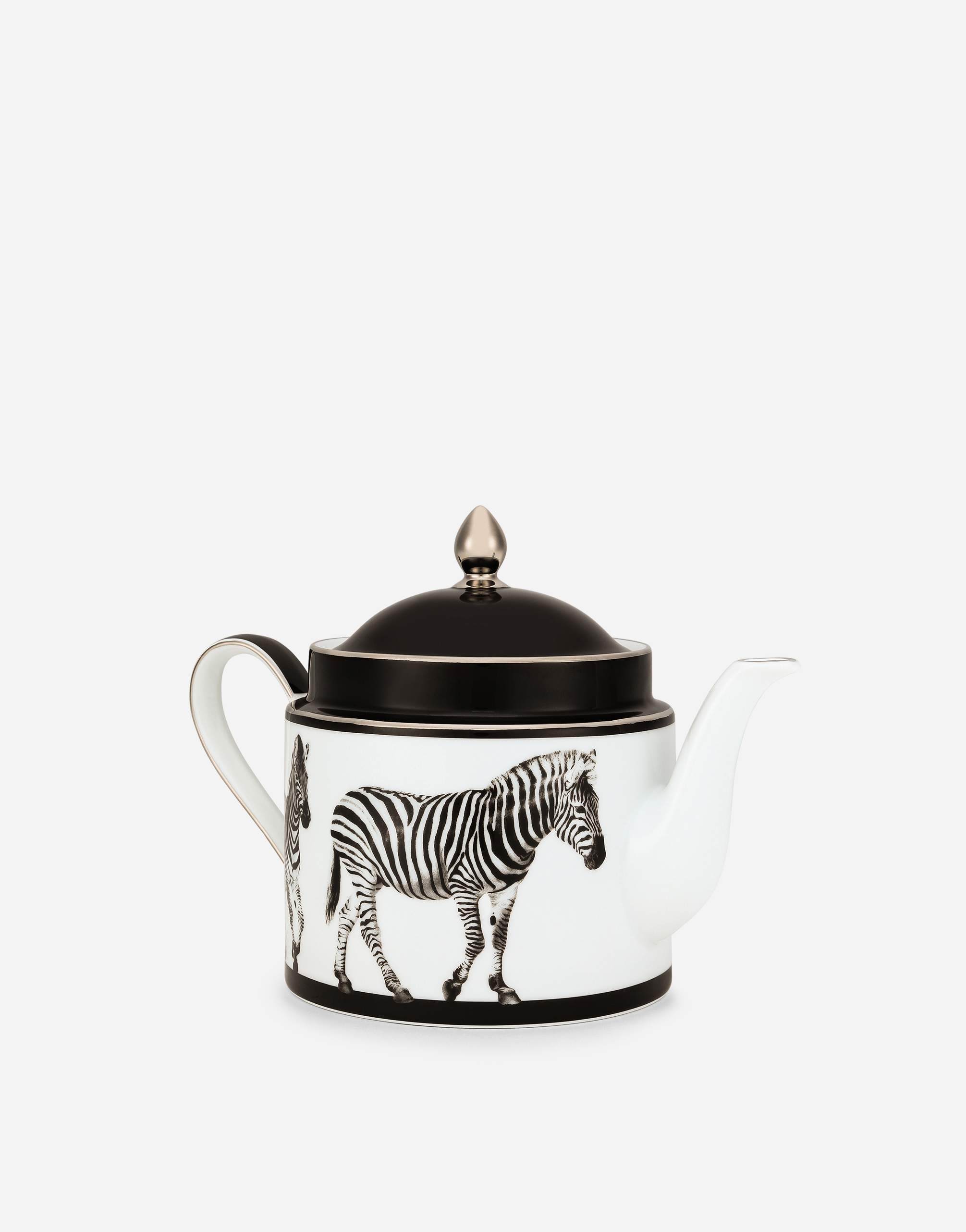 Dolce & Gabbana Porcelain Teapot In Multicolor