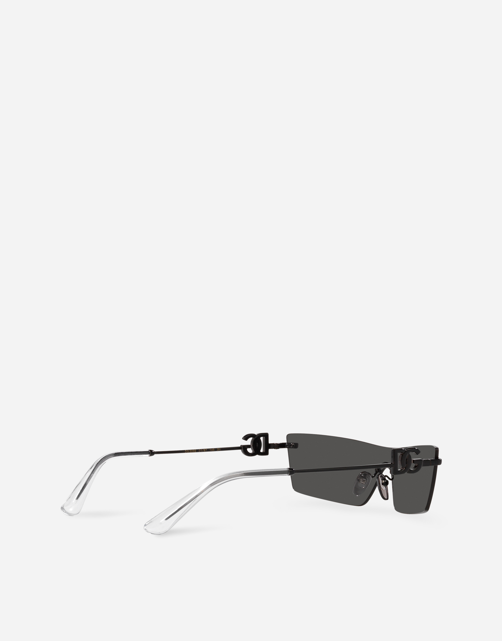 Shop Dolce & Gabbana Dg Light Sunglasses In Black