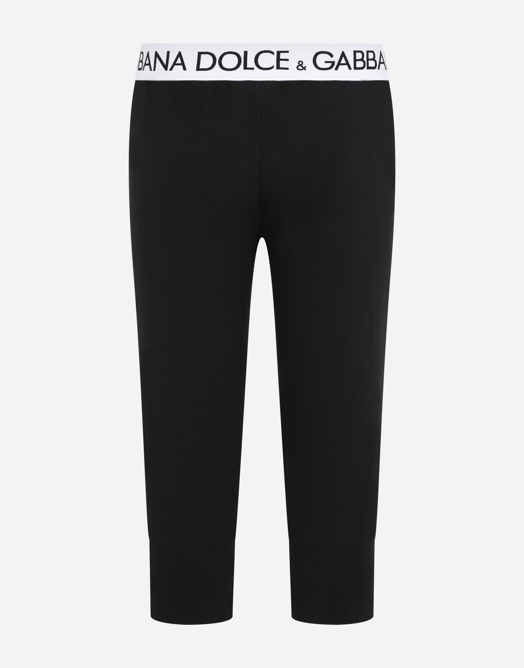 Two-way stretch cotton leggings