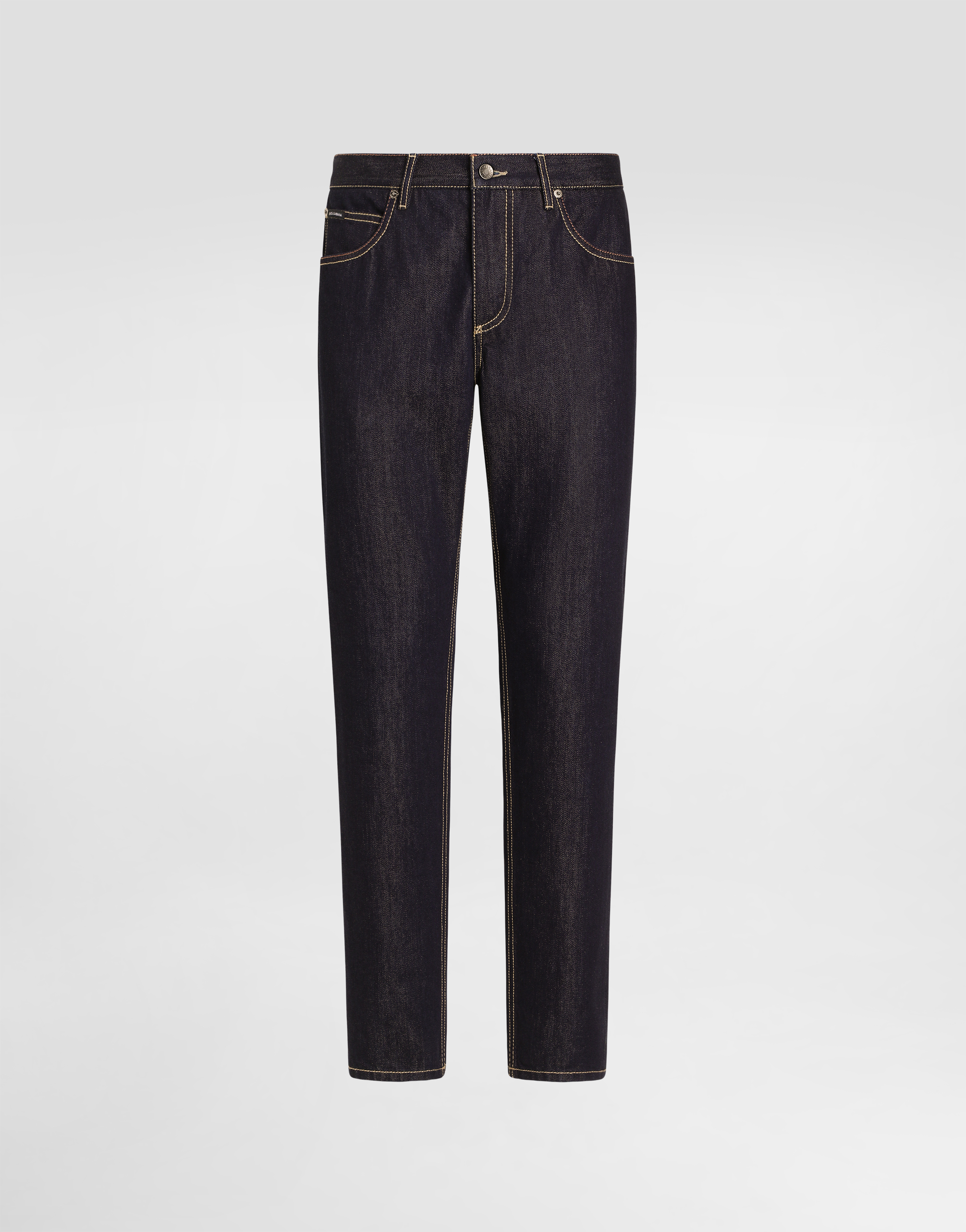 Denim trousers in Multicolor for Men | Dolce&Gabbana®