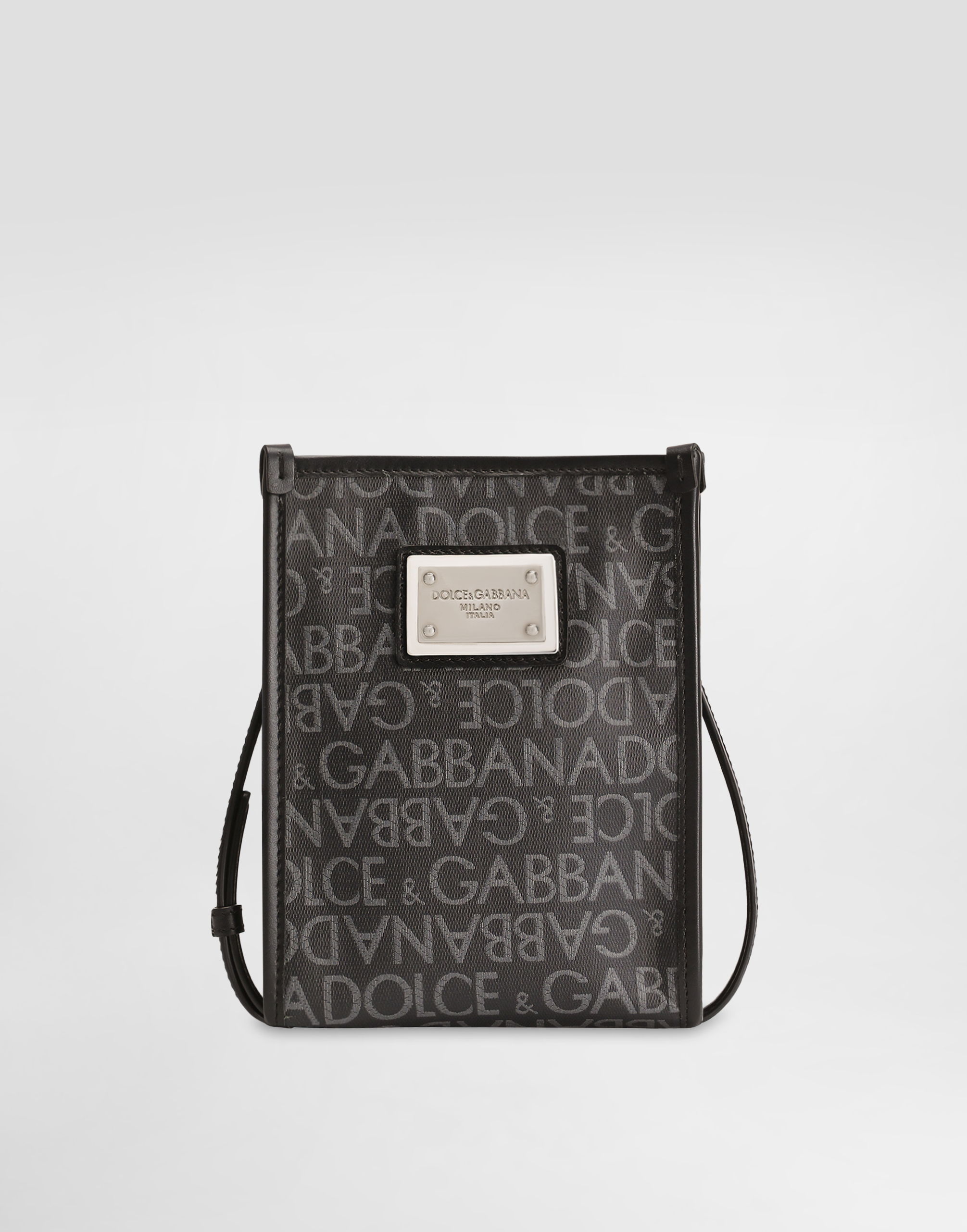 Dolce & Gabbana Small Printed Jacquard Shopper In Multicolor