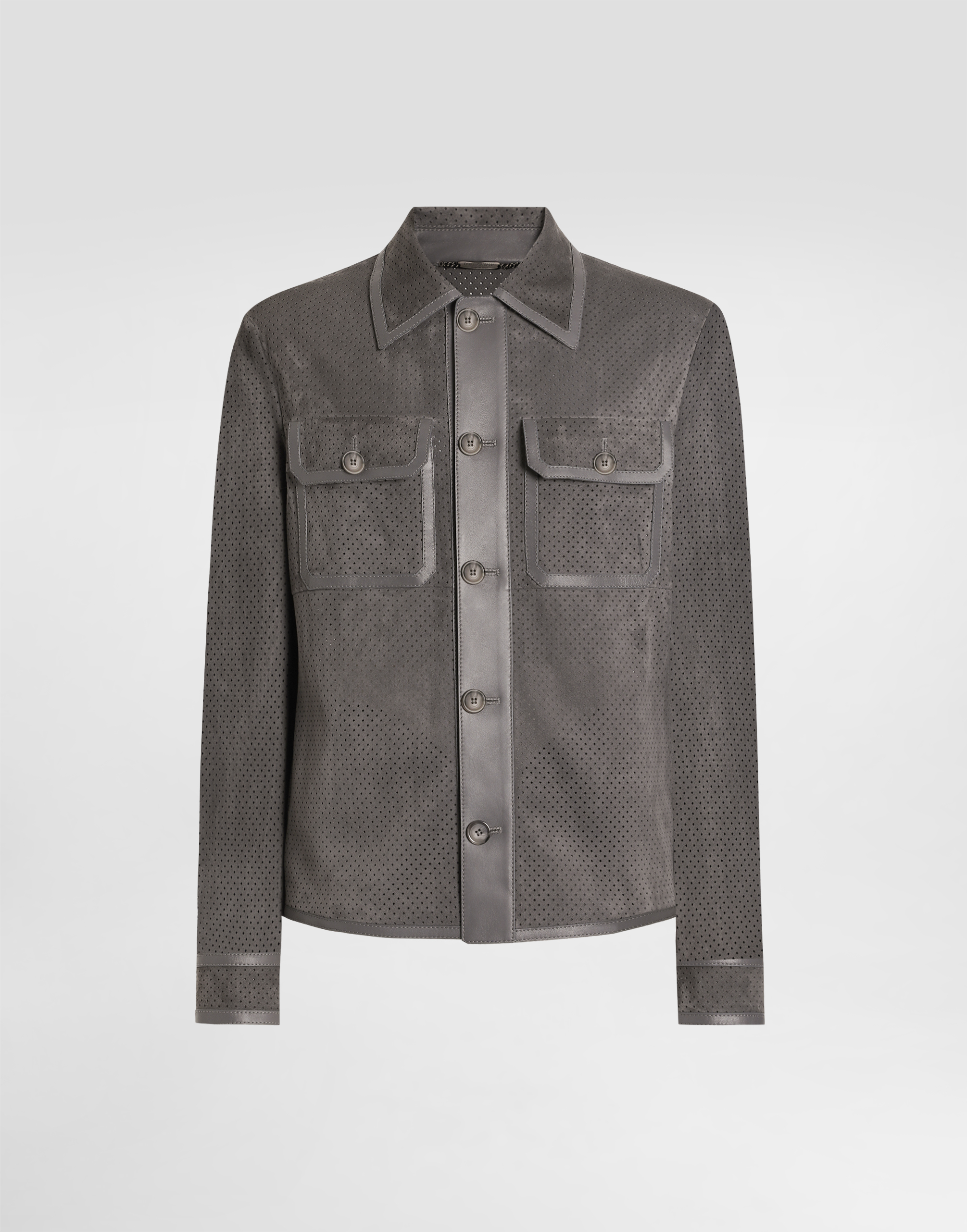Dolce & Gabbana Perforated Lambskin Jacket