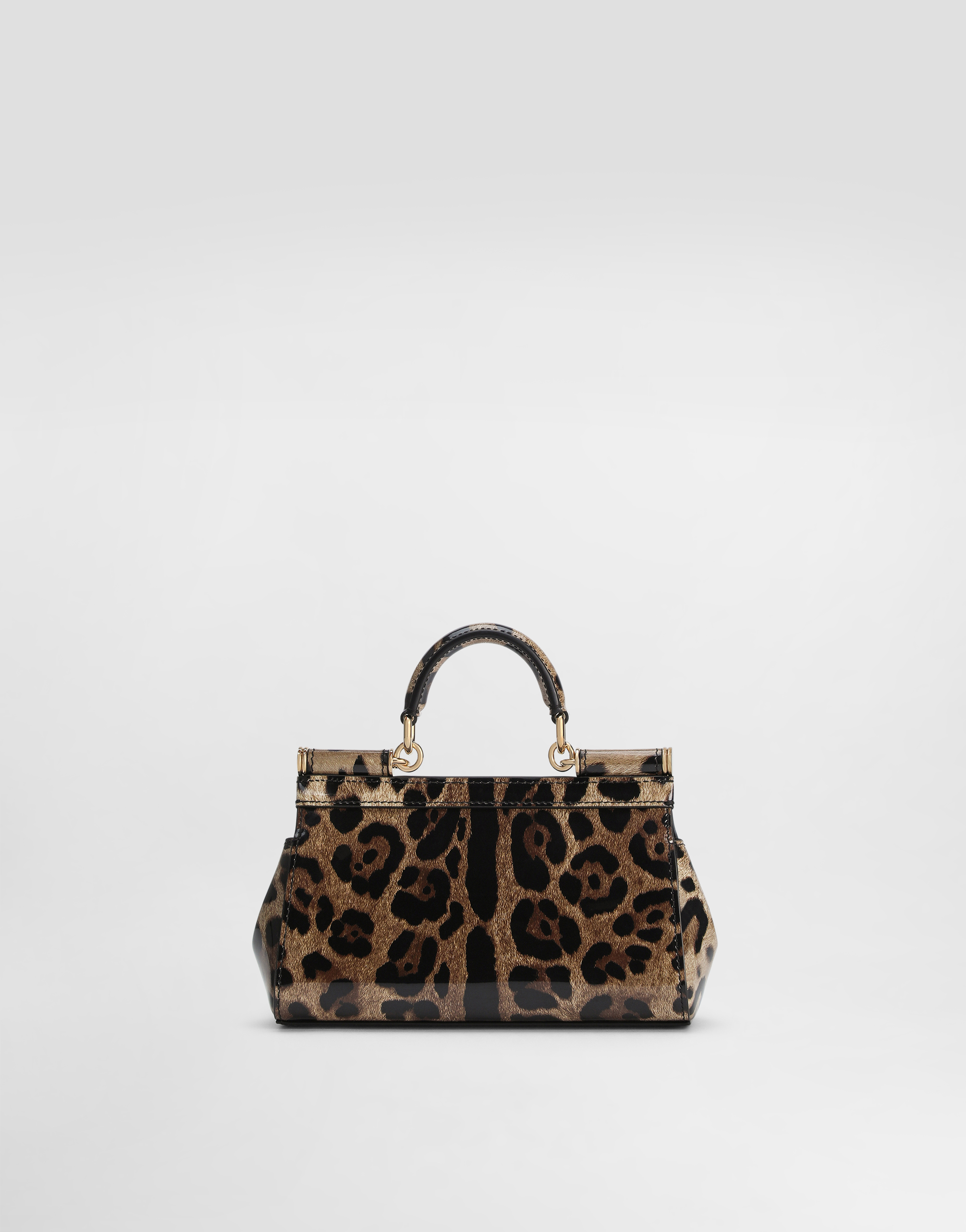 Dolce & Gabbana Small Sicily Handbag In Animal Print