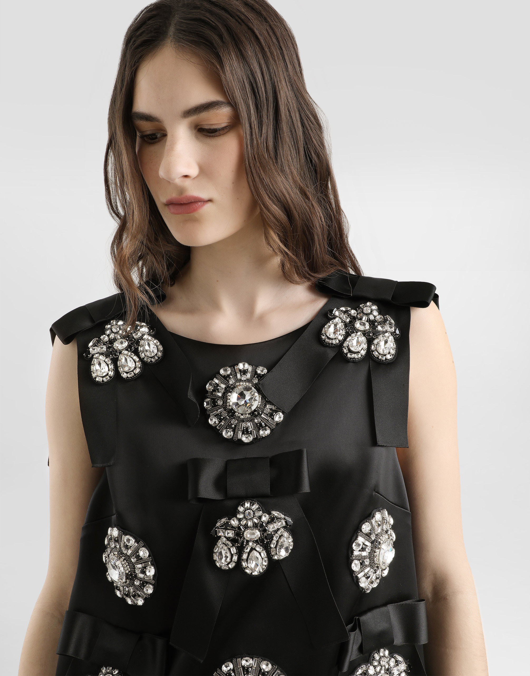 Dress with embroidery