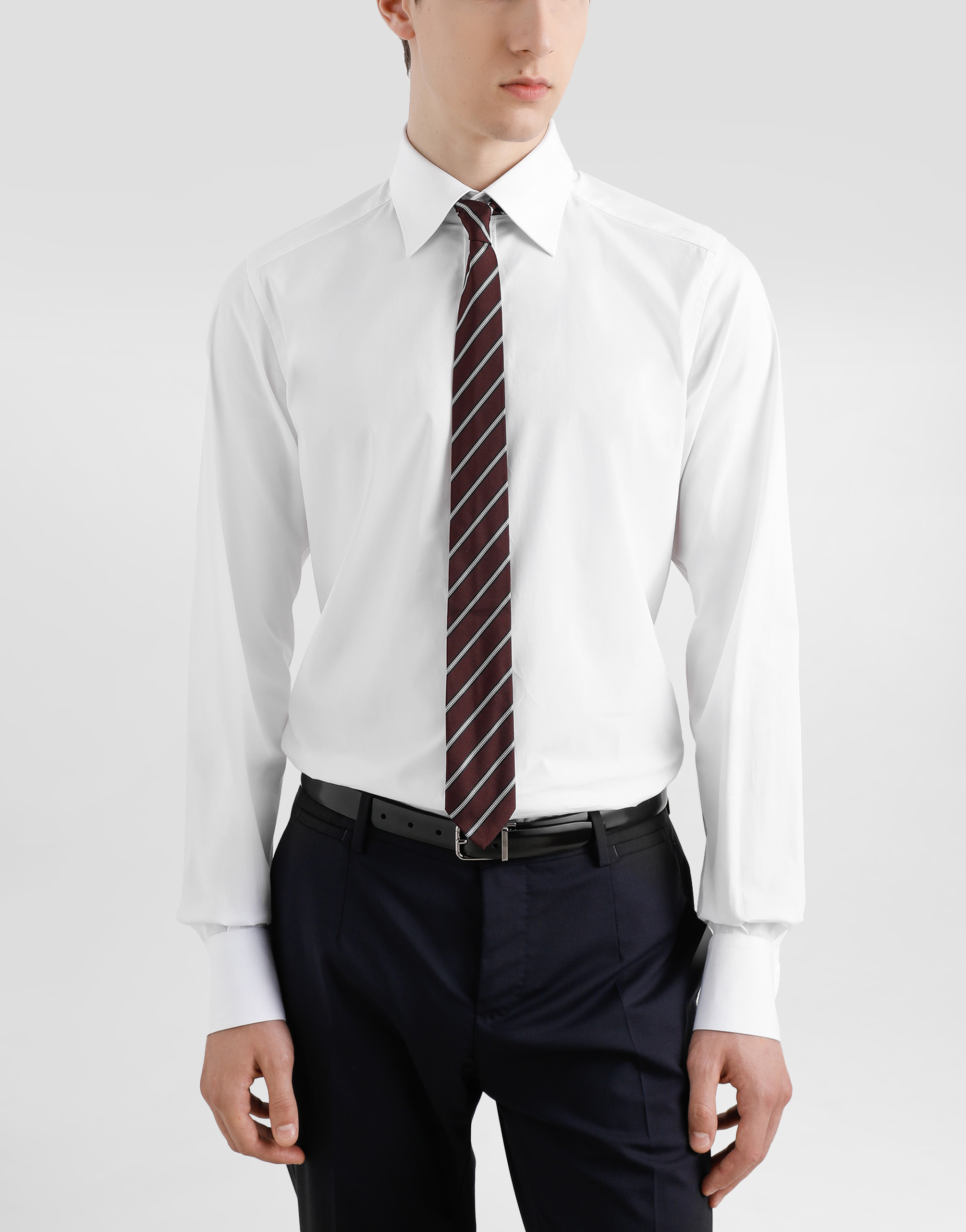 Dolce & Gabbana Micro-design Jacquard Martini Tie In Multicolor