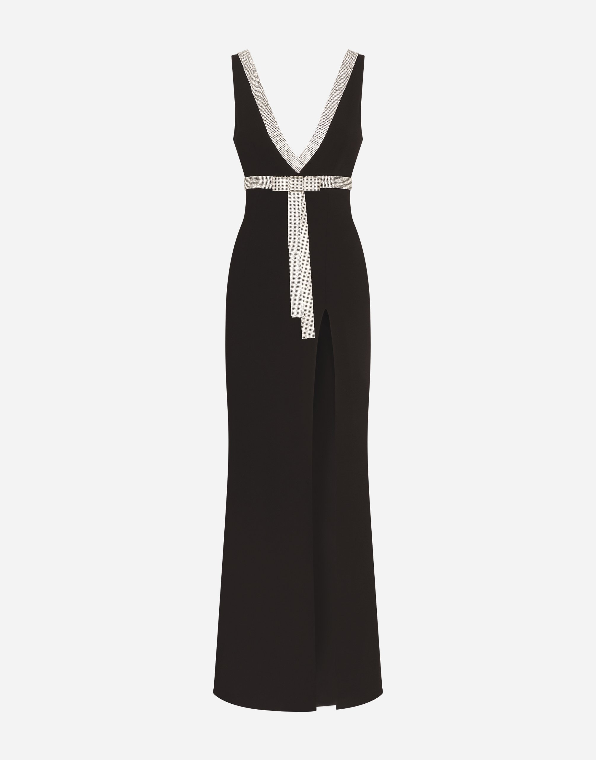 Dolce & Gabbana アシンメトリー ドレス ブラック F6H2GTFUAEB_N0000_0.jpg