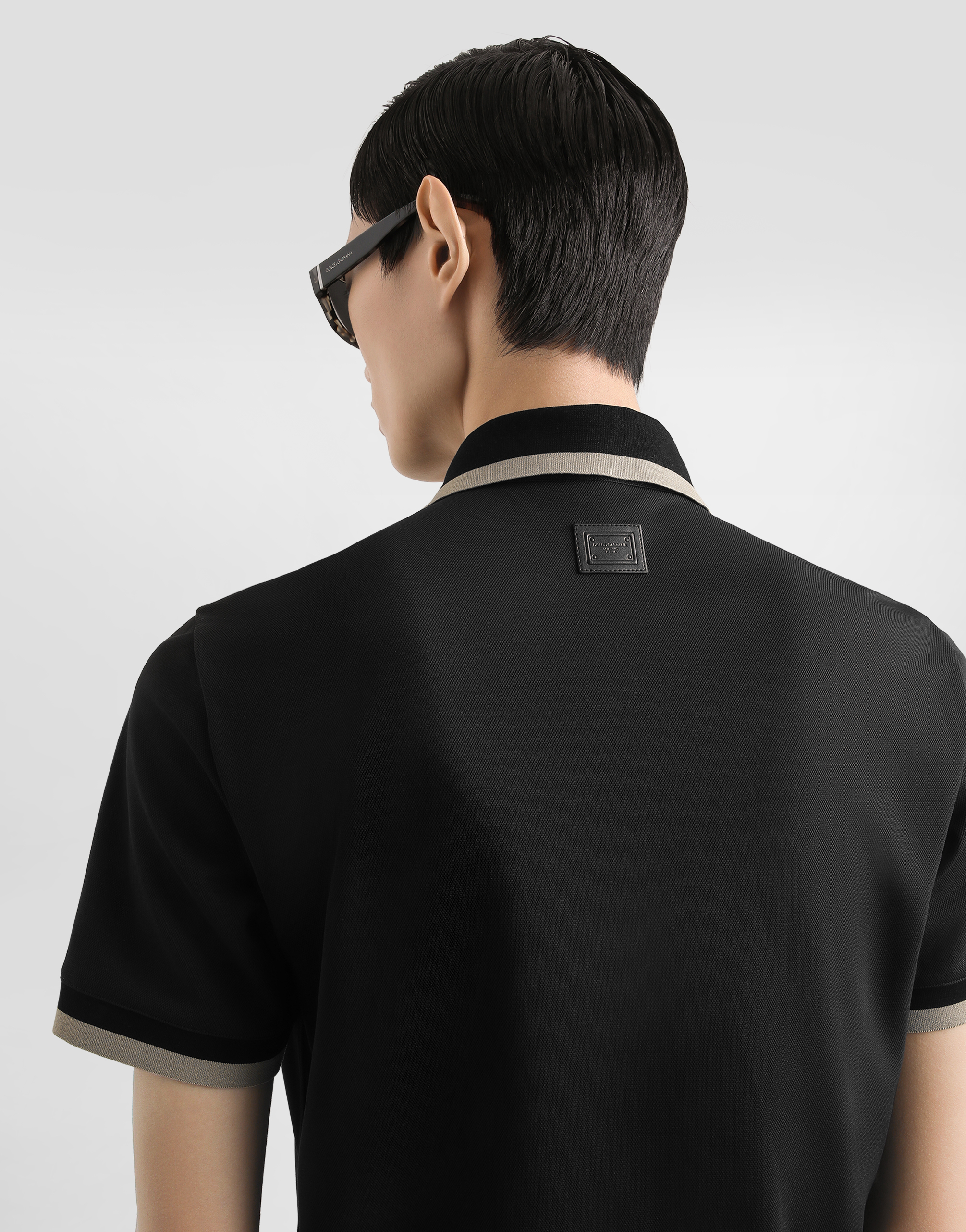 Jersey polo shirt