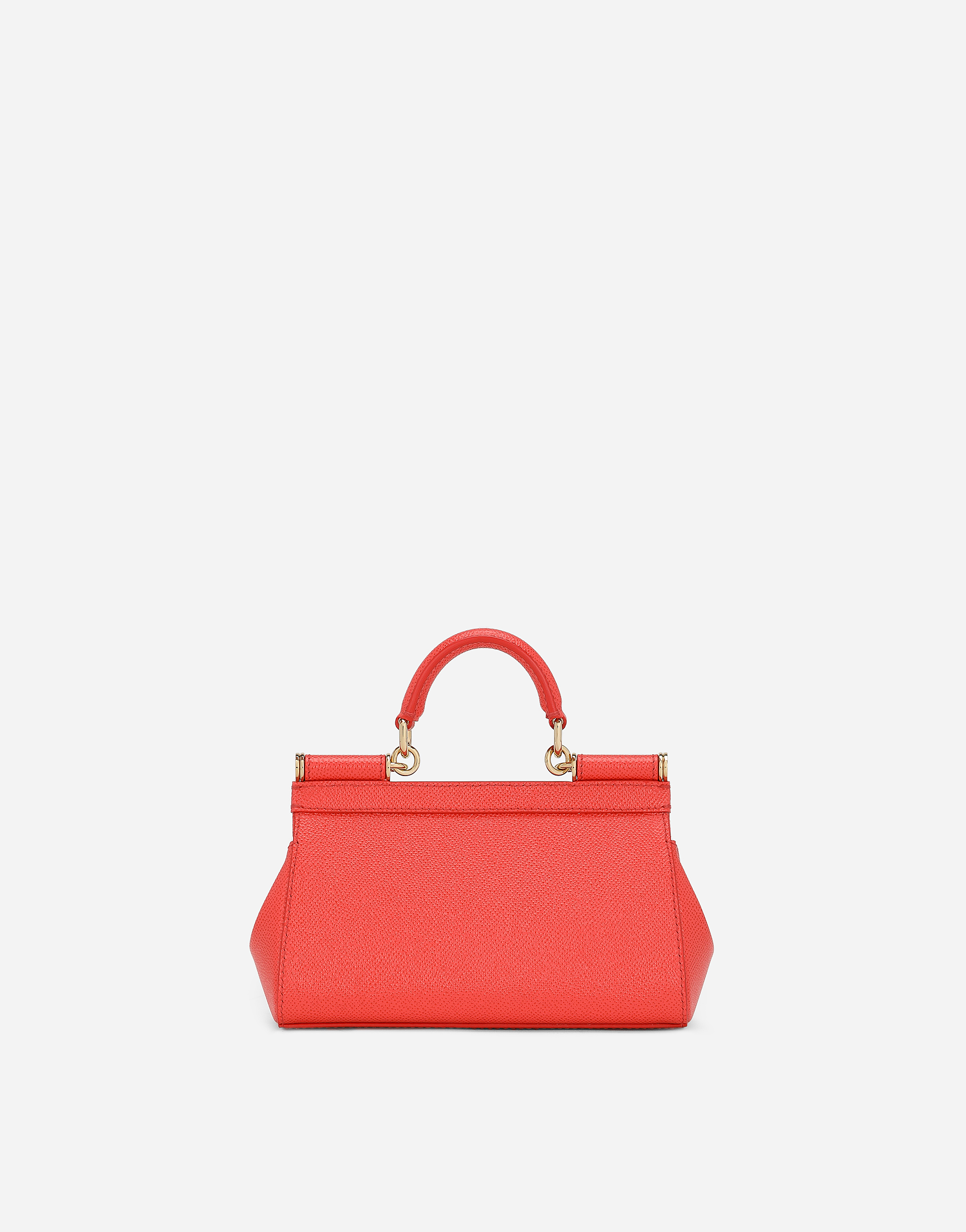Dolce & Gabbana Small Sicily Handbag In オレンジ