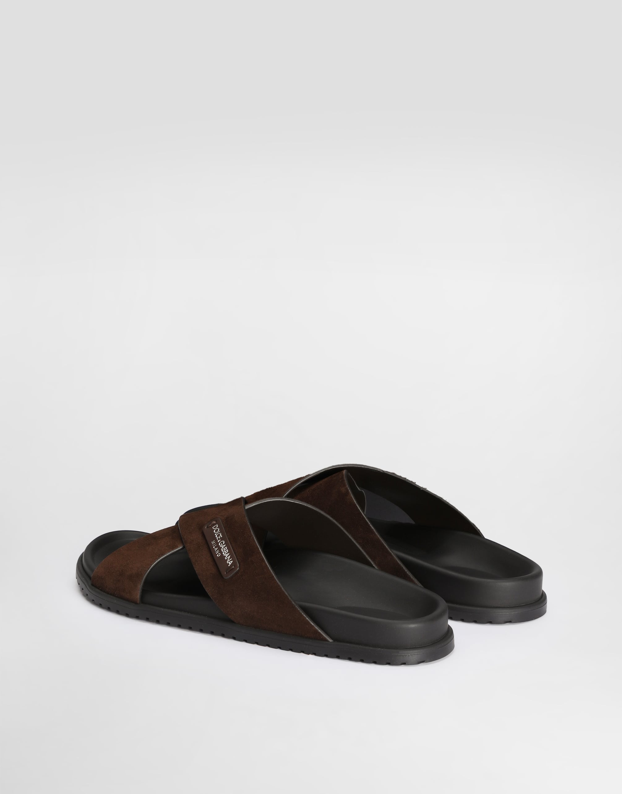 Dolce & Gabbana Sandals In Split In Multi
