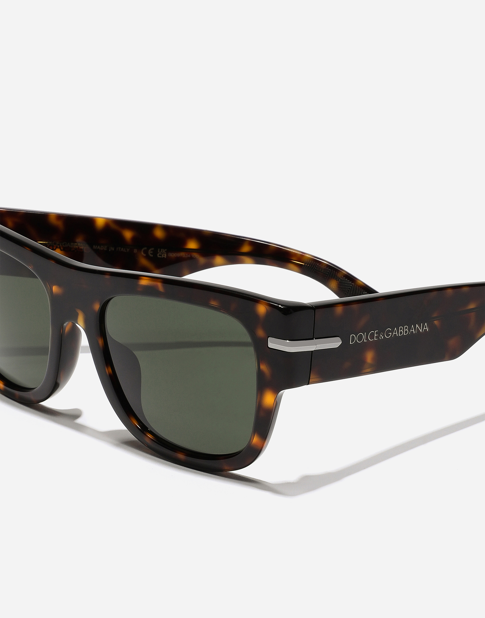 Dolce & Gabbana Dg Signature Sunglasses In Havana