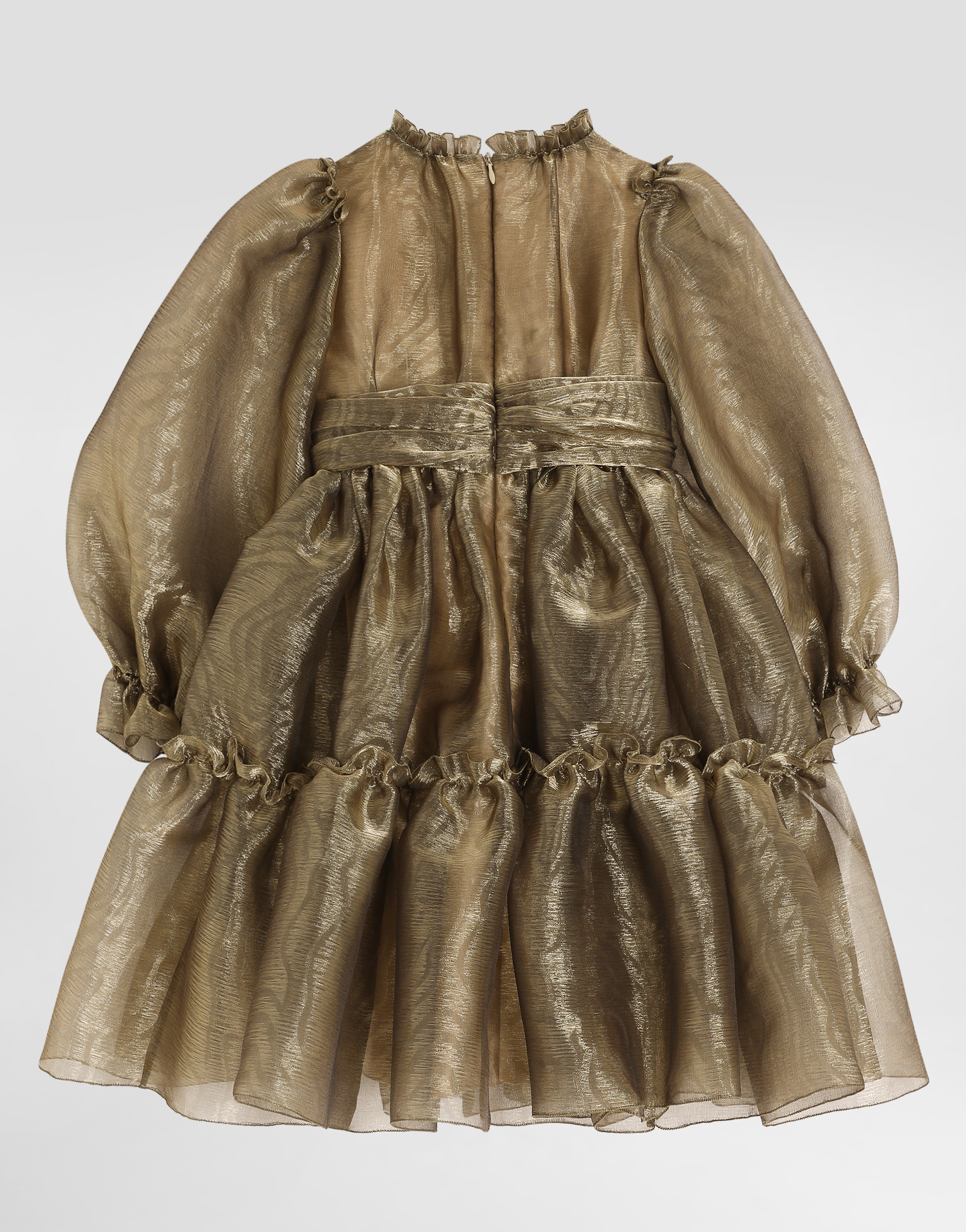 Moiré jacquard dress