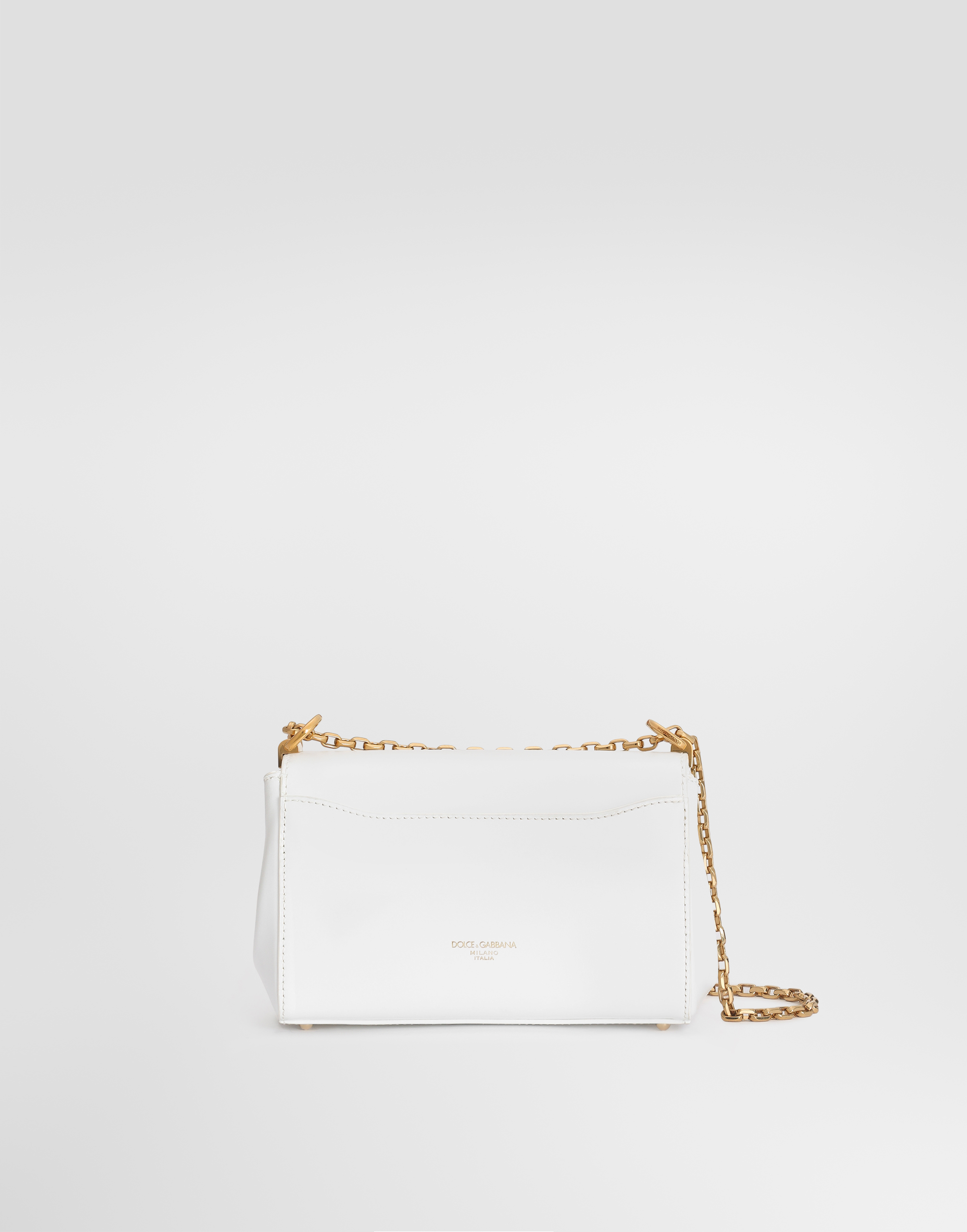Dolce & Gabbana Dolce&gabbana Marlene Chain Strap Shoulder Bag In White
