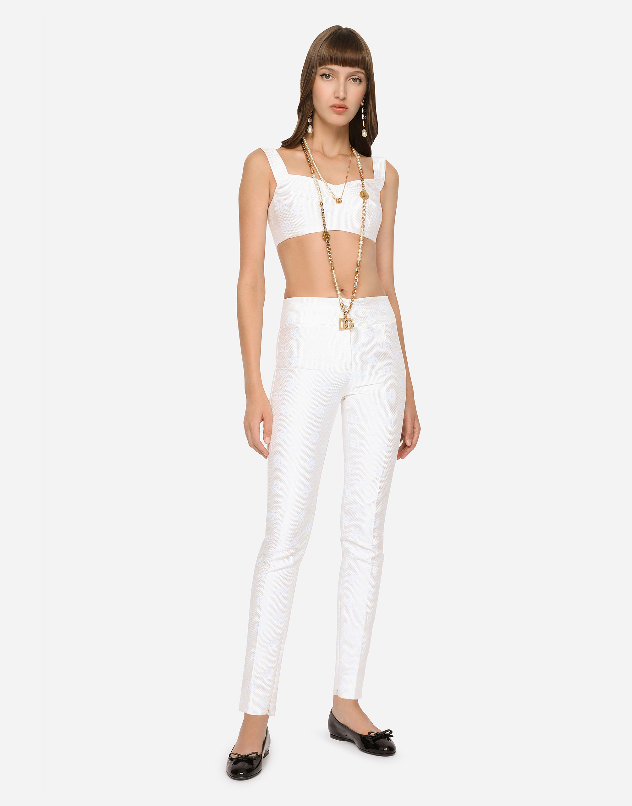 Shop Dolce & Gabbana Top In White