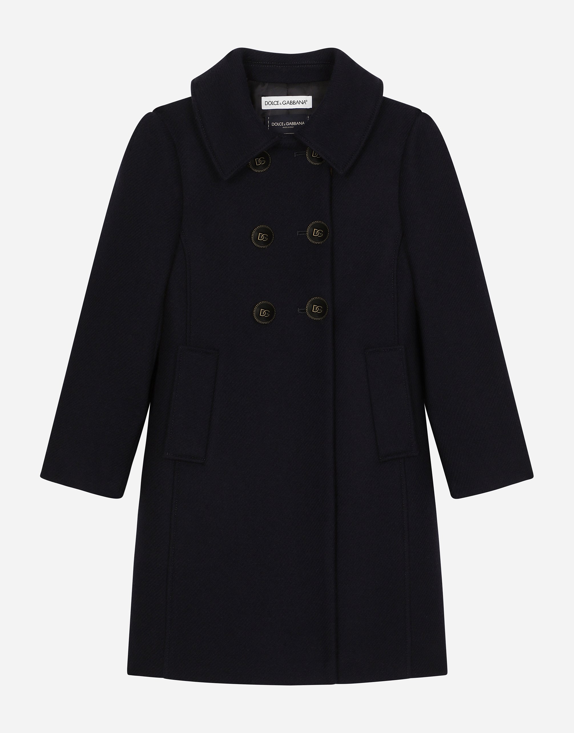 Dolce & Gabbana Cappotto - Woman Coats And Jackets Blue 13 Years