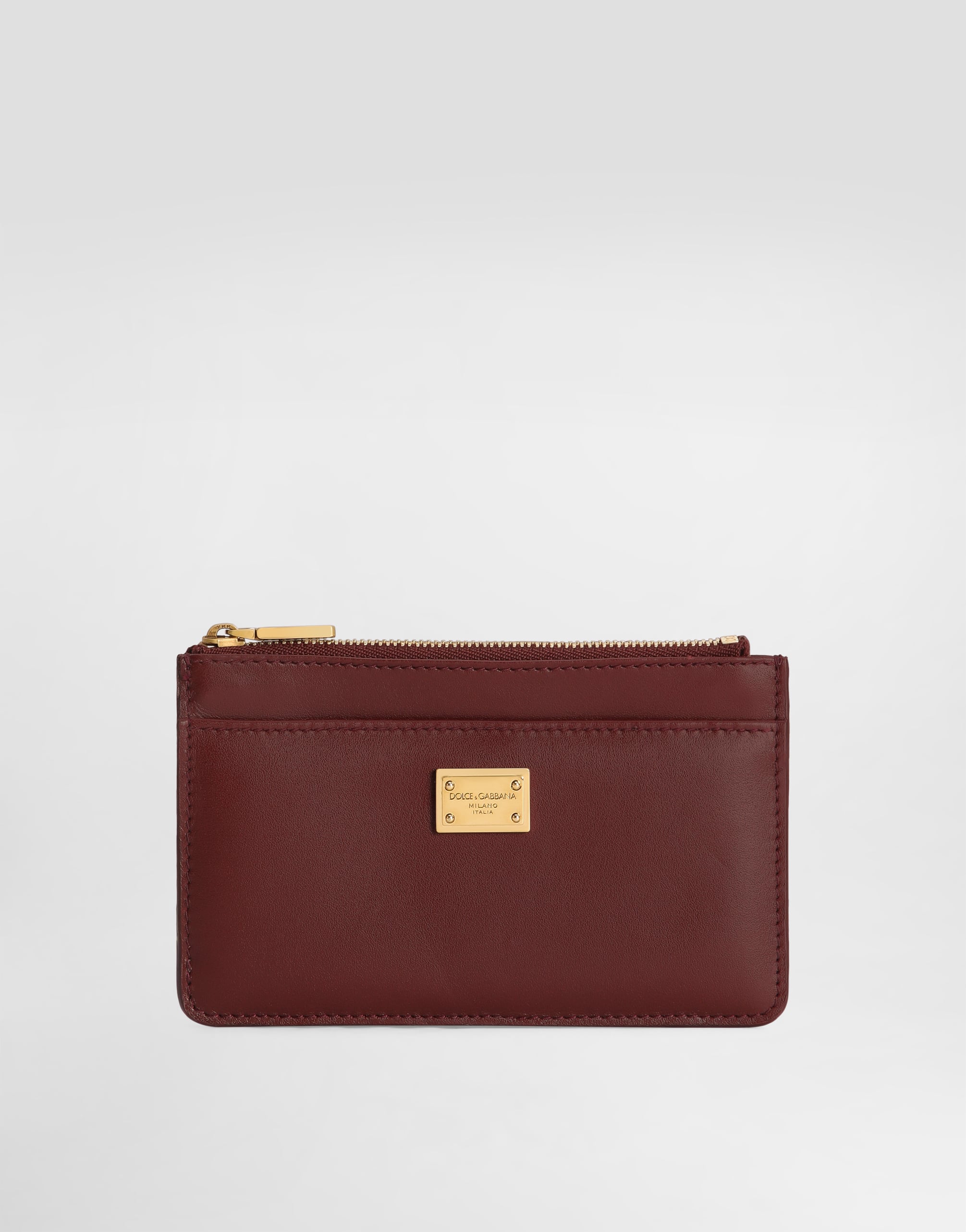 Dolce & Gabbana プランジェ カーフスキン カードホルダー