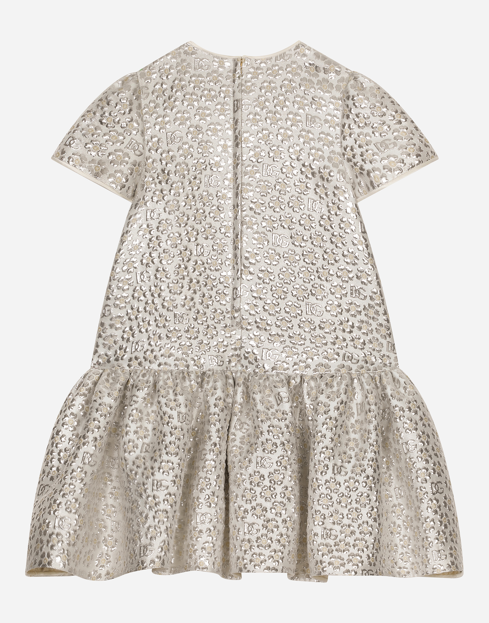 Dolce & Gabbana Abito Maniche Corte In Multicolor