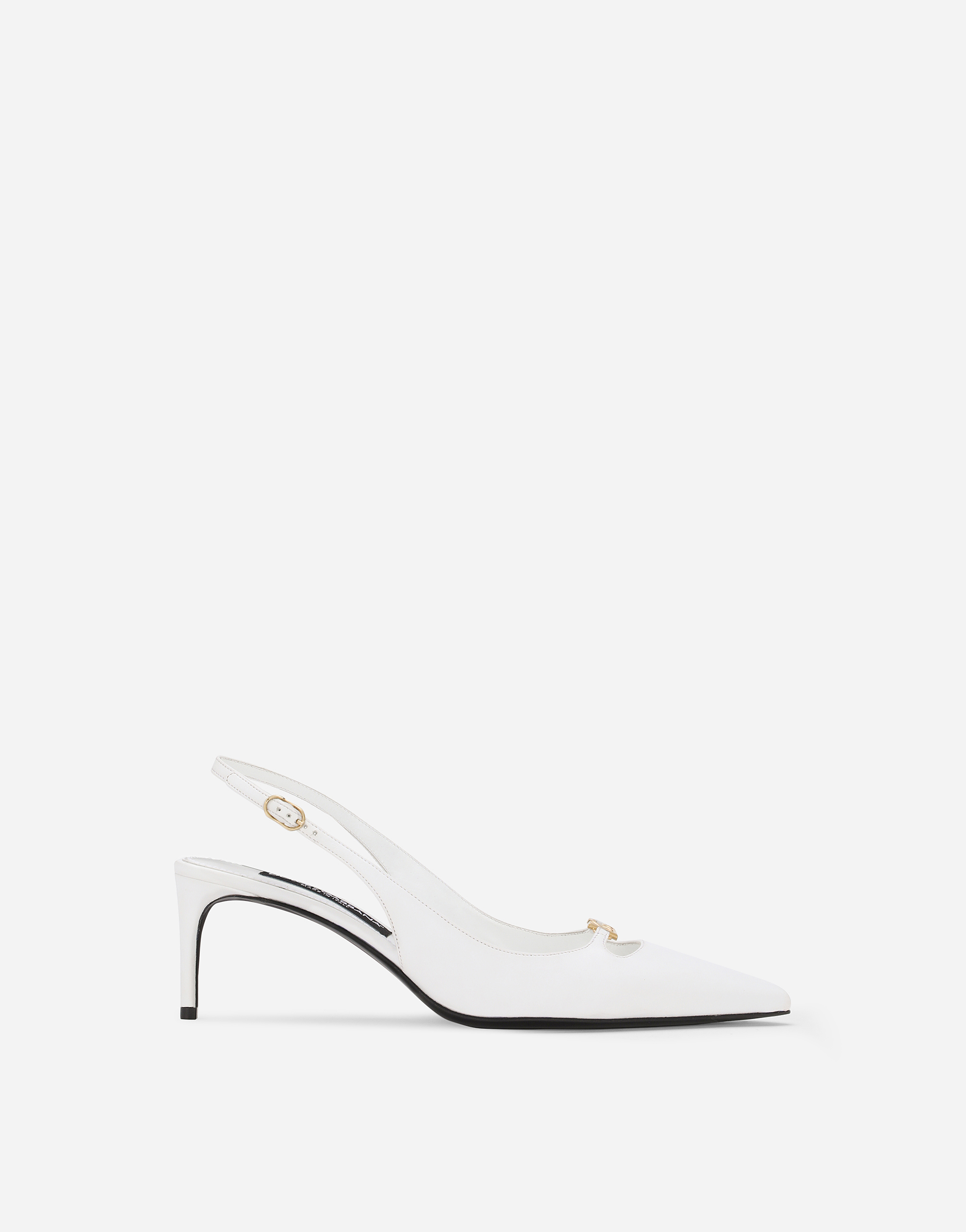 Dolce & Gabbana フラワー スリングバックパンプス SVEC パンプス スリングバック フラワーモチーフ ポインテッド