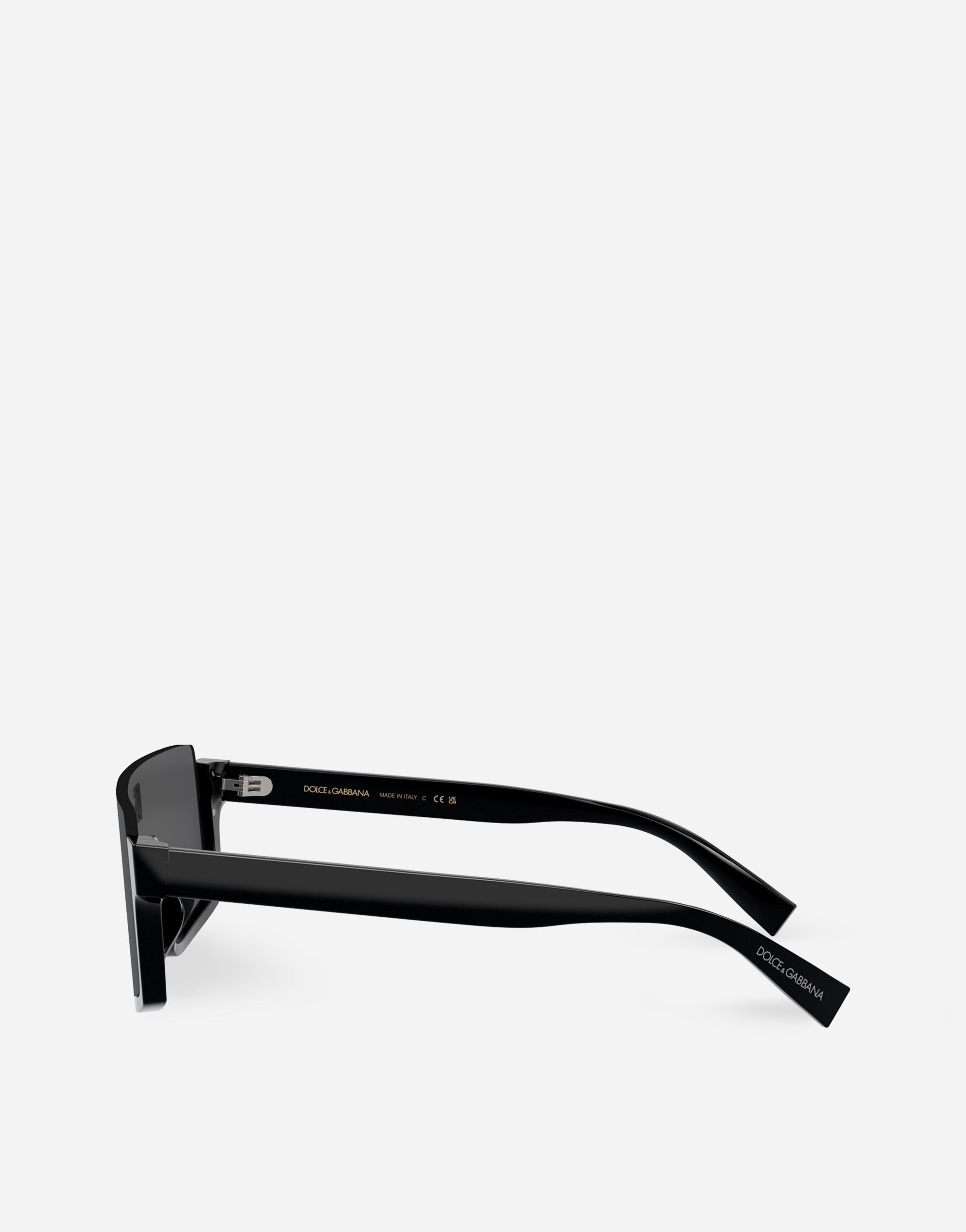DOLCE & GABBANA BLACK SICILY SUNGLASSES