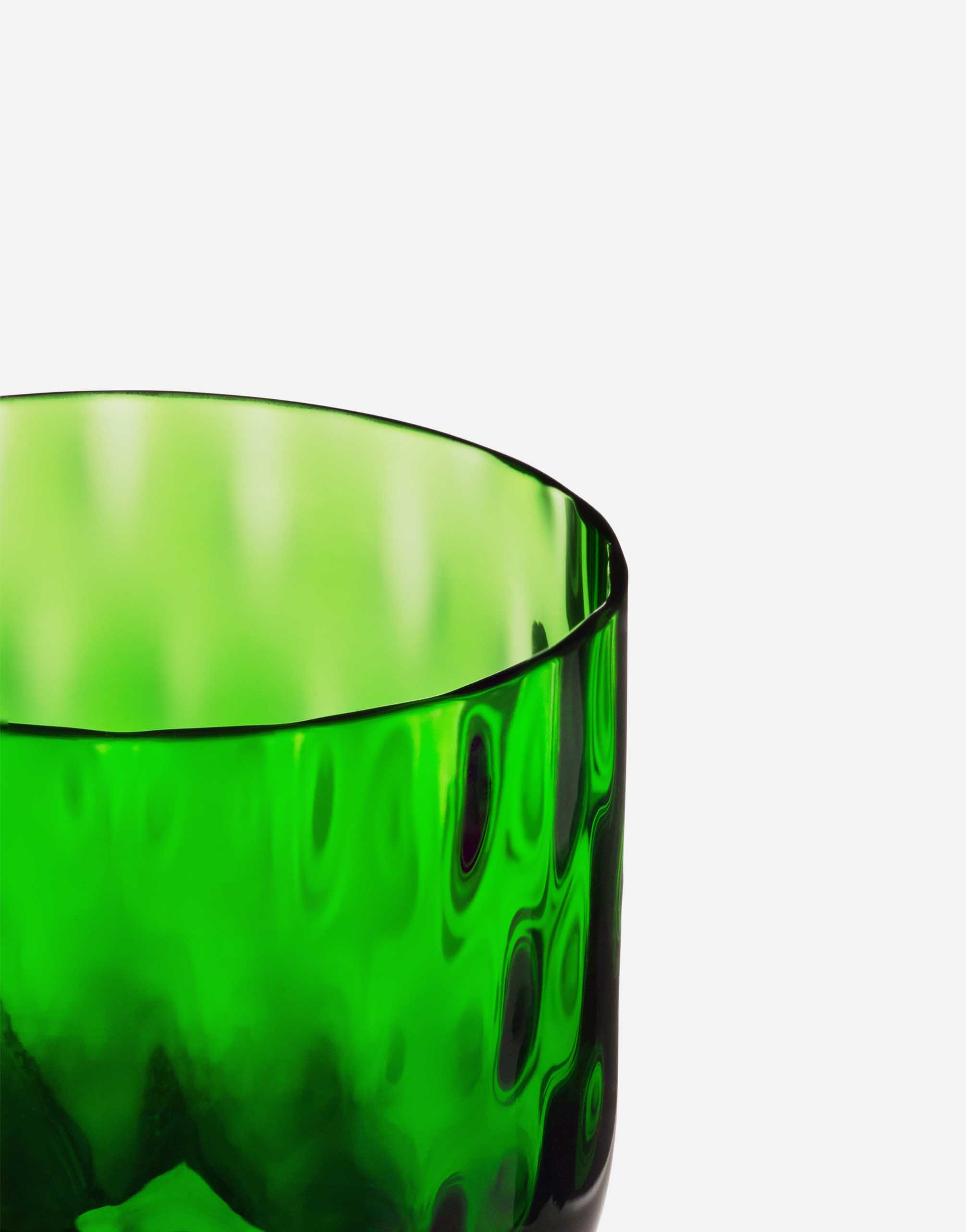 Dolce & Gabbana Hand-blown Murano Shot Glasses (set Of 2) In Multicolor