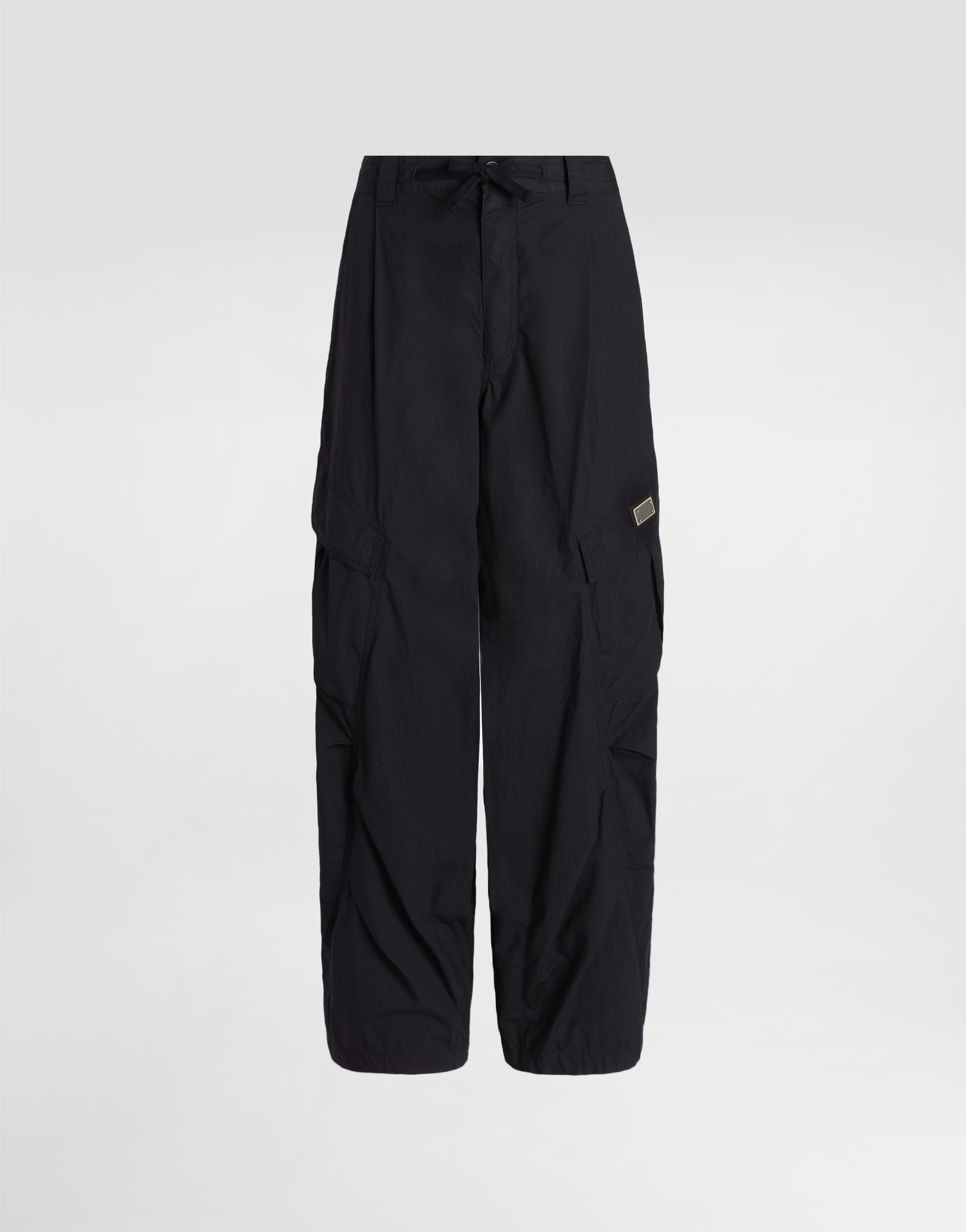 Blackのメンズ Poplin trousers | Dolce&Gabbana®