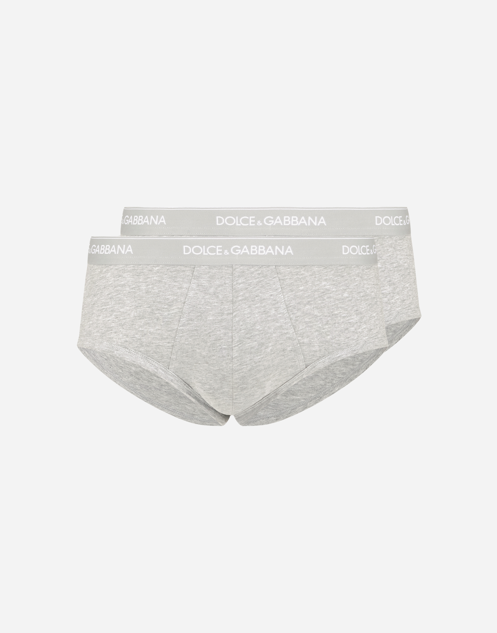 Dolce & Gabbana Slip Brando - Man Underwear And Loungewear Gray Cotton