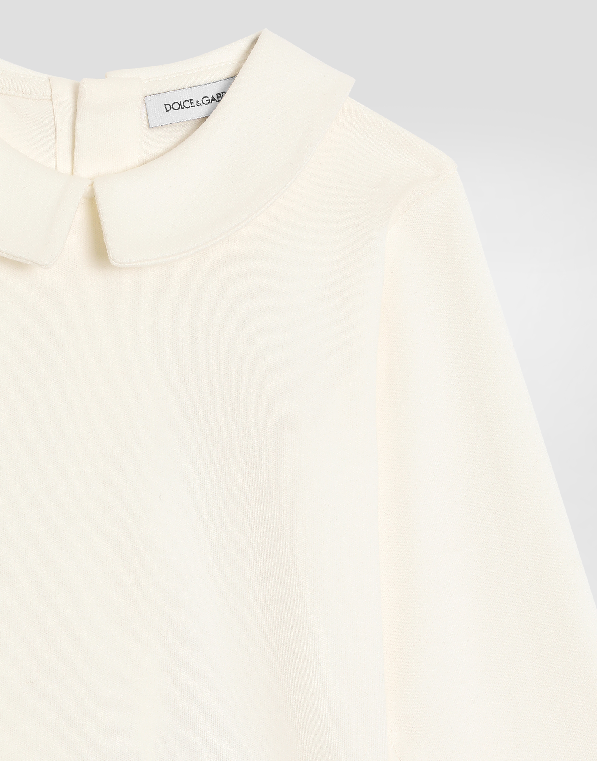 Kit interlock and velvet with DG lurex embroidery
