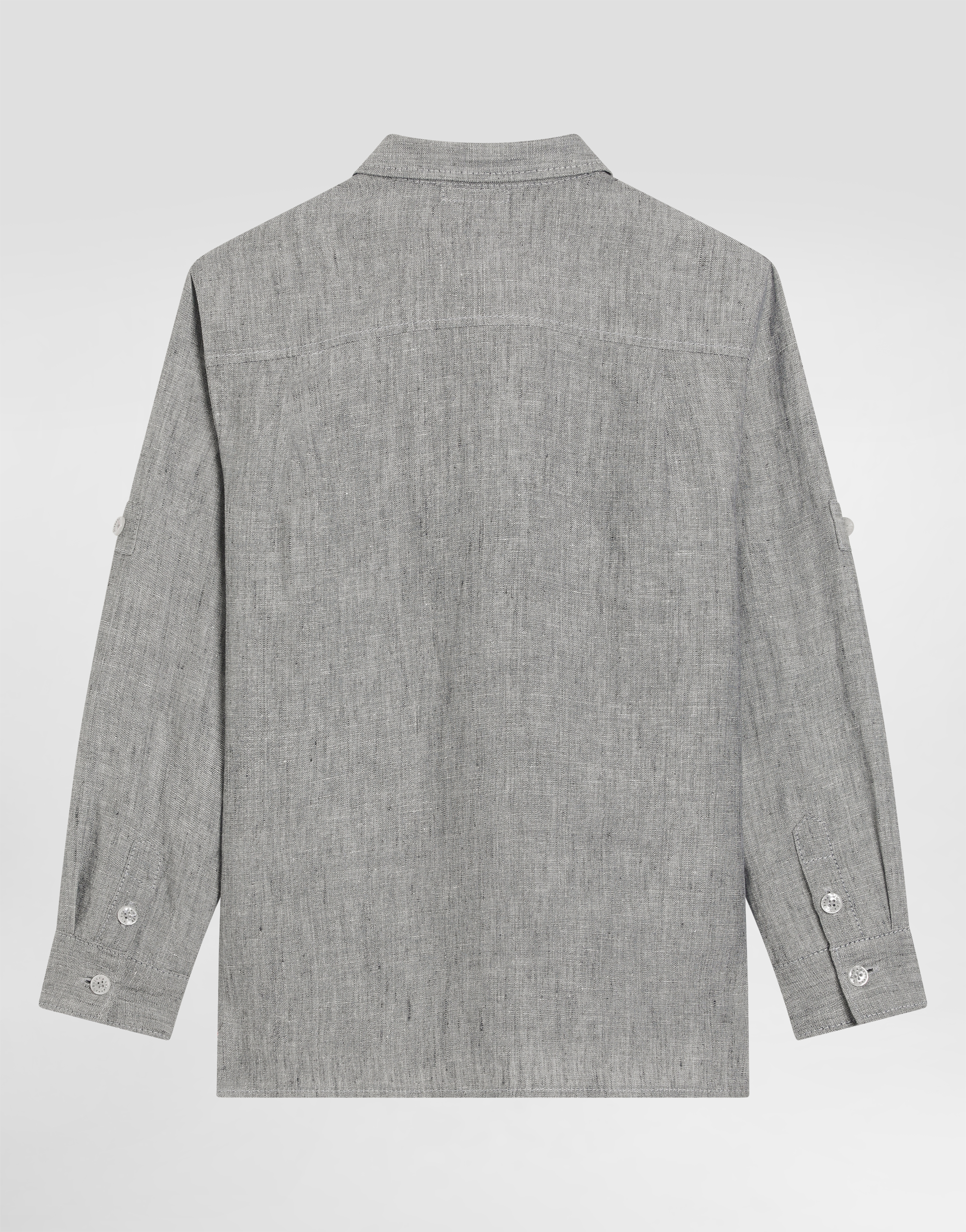 Dolce & Gabbana Washed Linen Canvas Shirt