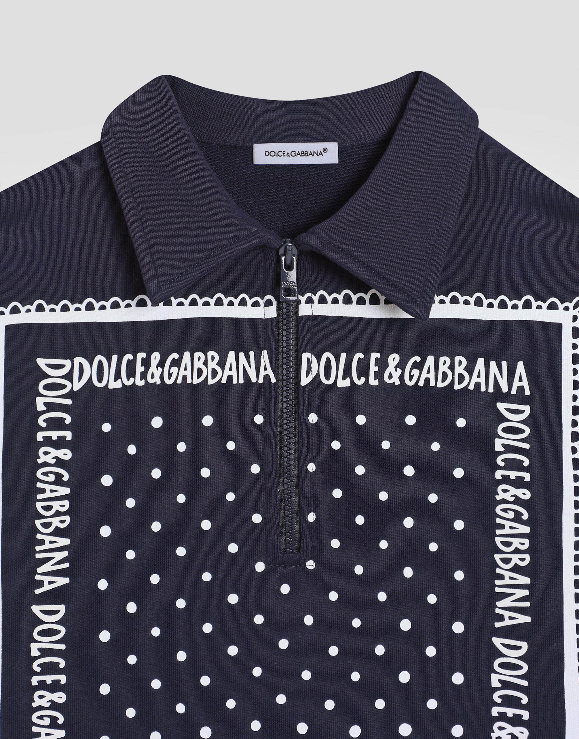 Bandanna-print sweatshirt
