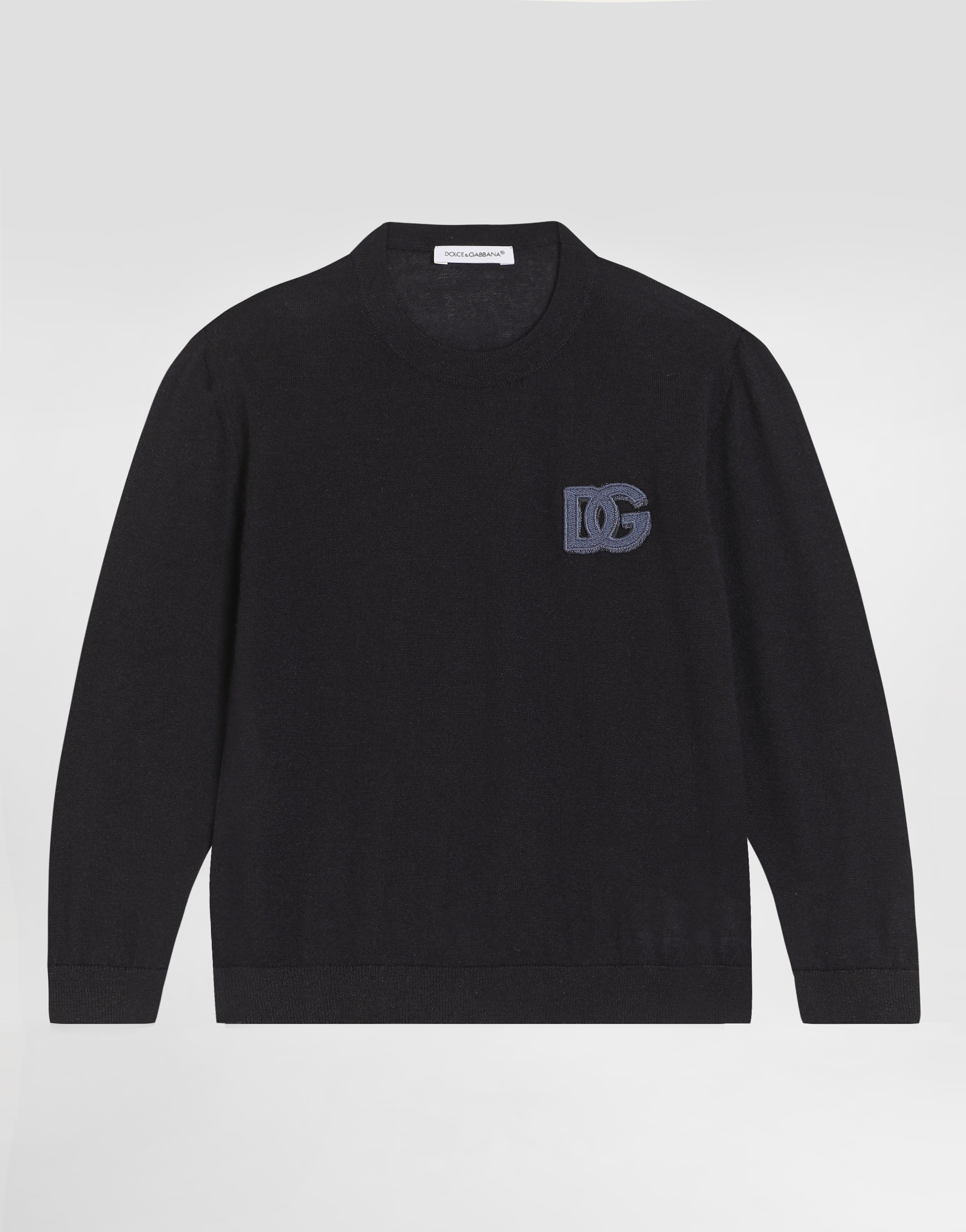 Dolce & Gabbana Cashmere Pullover In Black