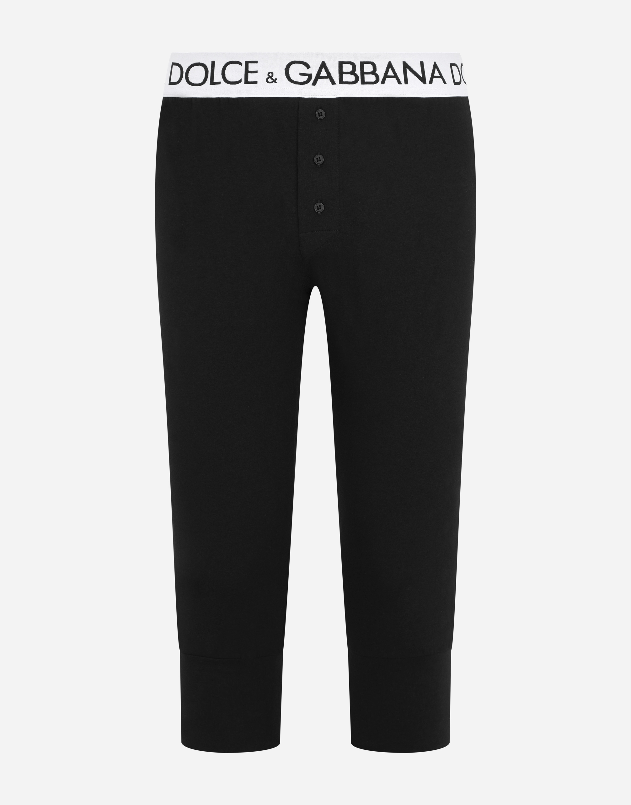 ஐAmemysஐ※専用2.DOLCE＆GABBANA　ズボン Two-way stretch cotton leggings in Black for Men | Dolce&Gabbana® US