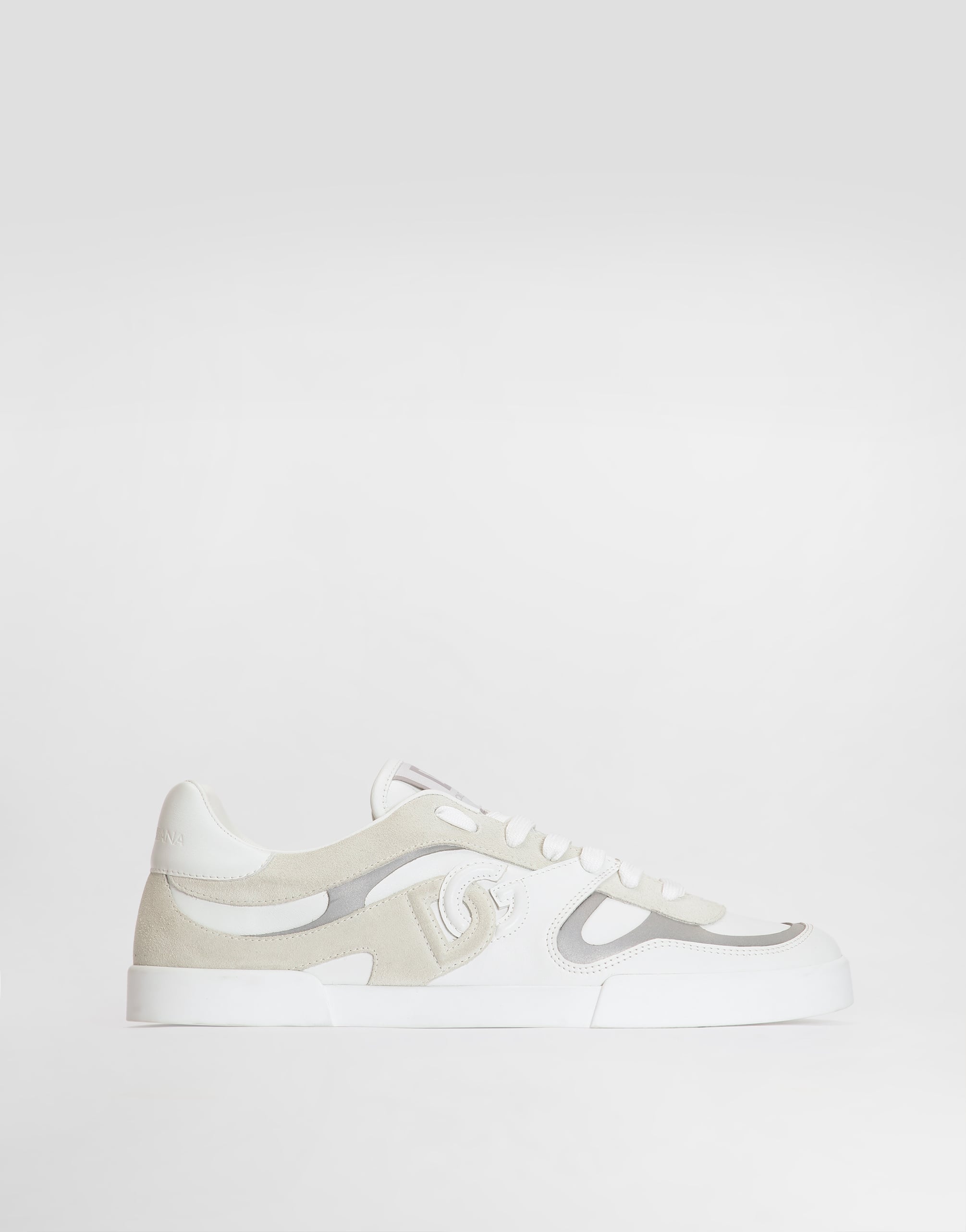 Portofino calfskin sneakers in Multicolor for Men | Dolce&Gabbana®