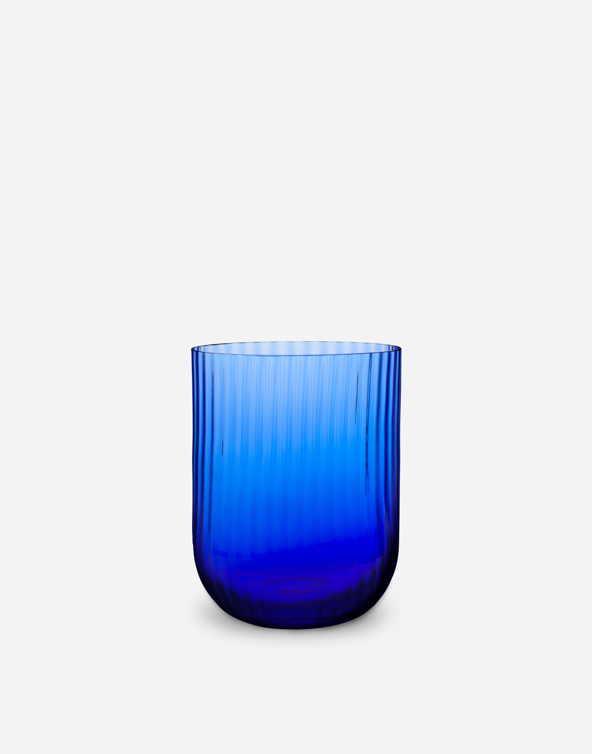Dolce & Gabbana Set 2 Hand-blown Murano Beverage Glasses In Multicolor