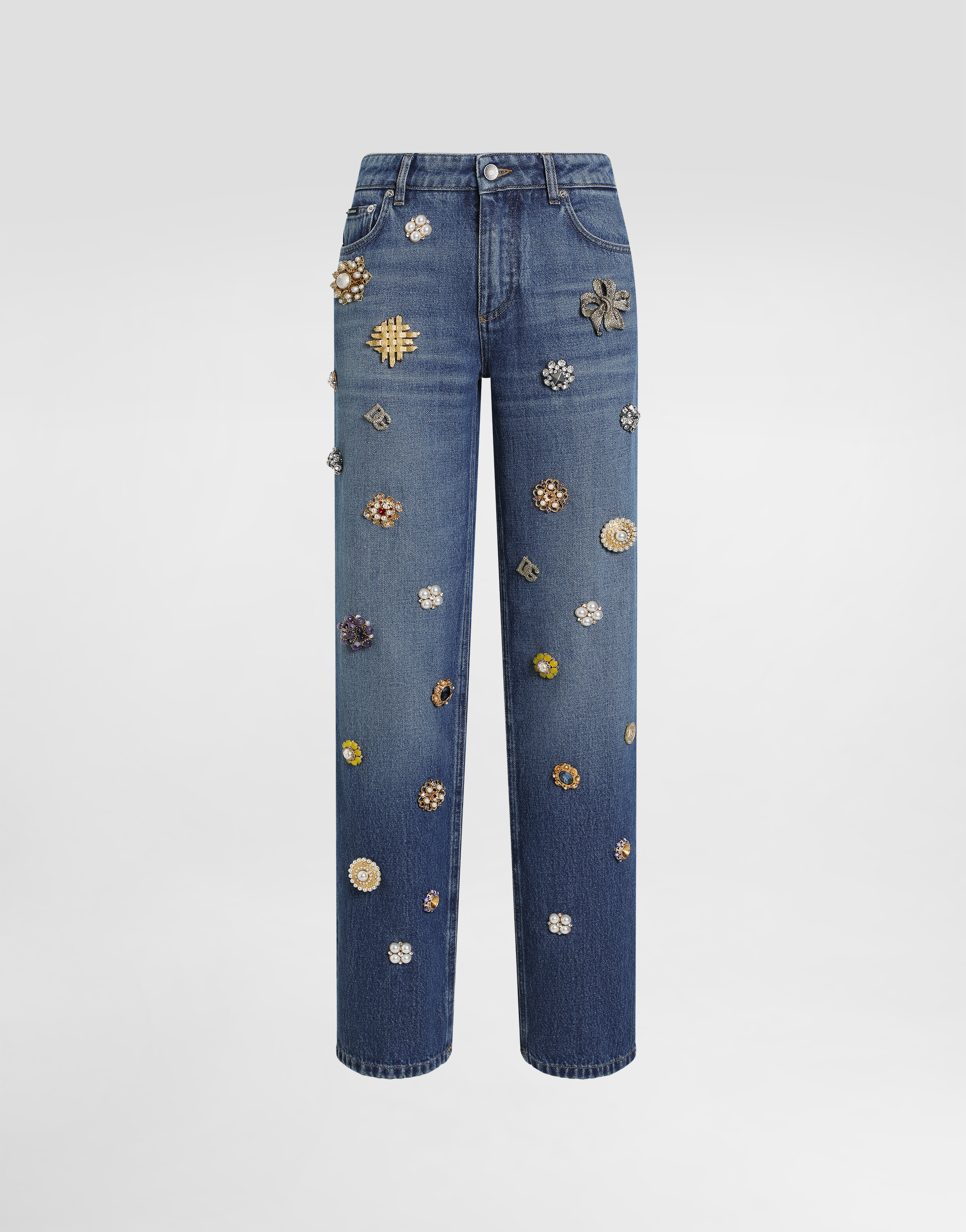 5-pocket denim trousers