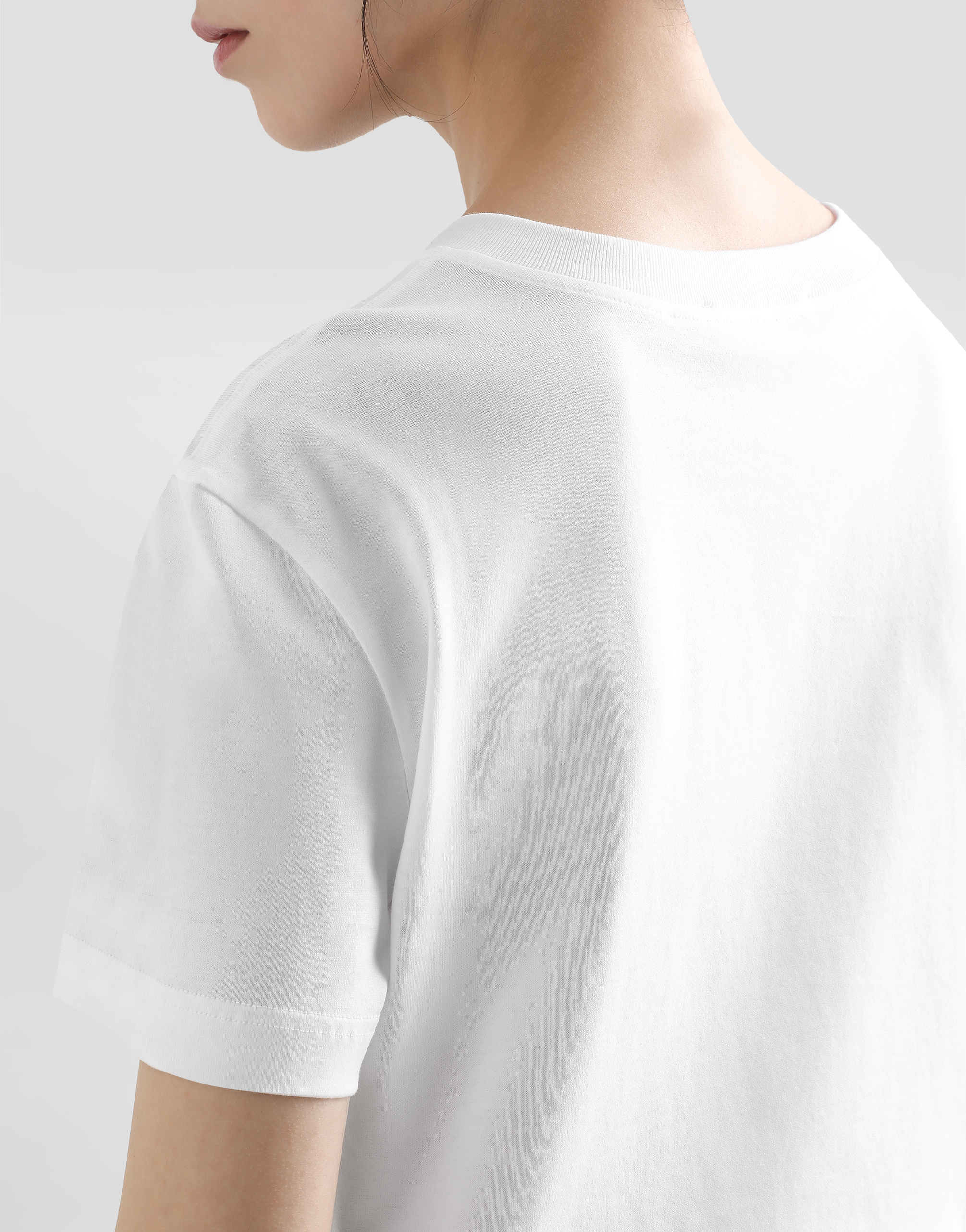 Dolce & Gabbana Jersey T-shirt With Dg Logo Embroidery In White