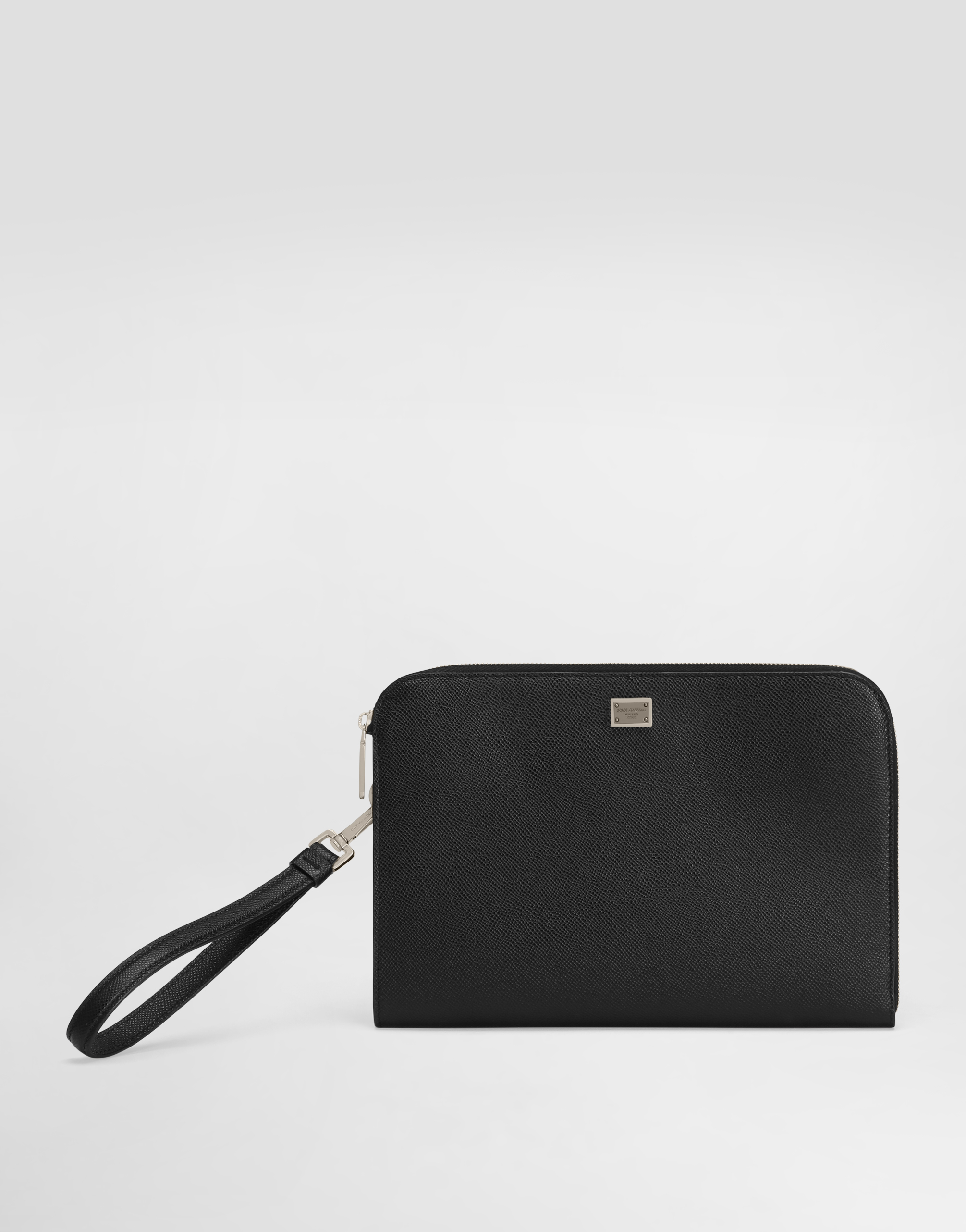 Dolce & Gabbana Alpine Calfskin Sicily Clutch Bag