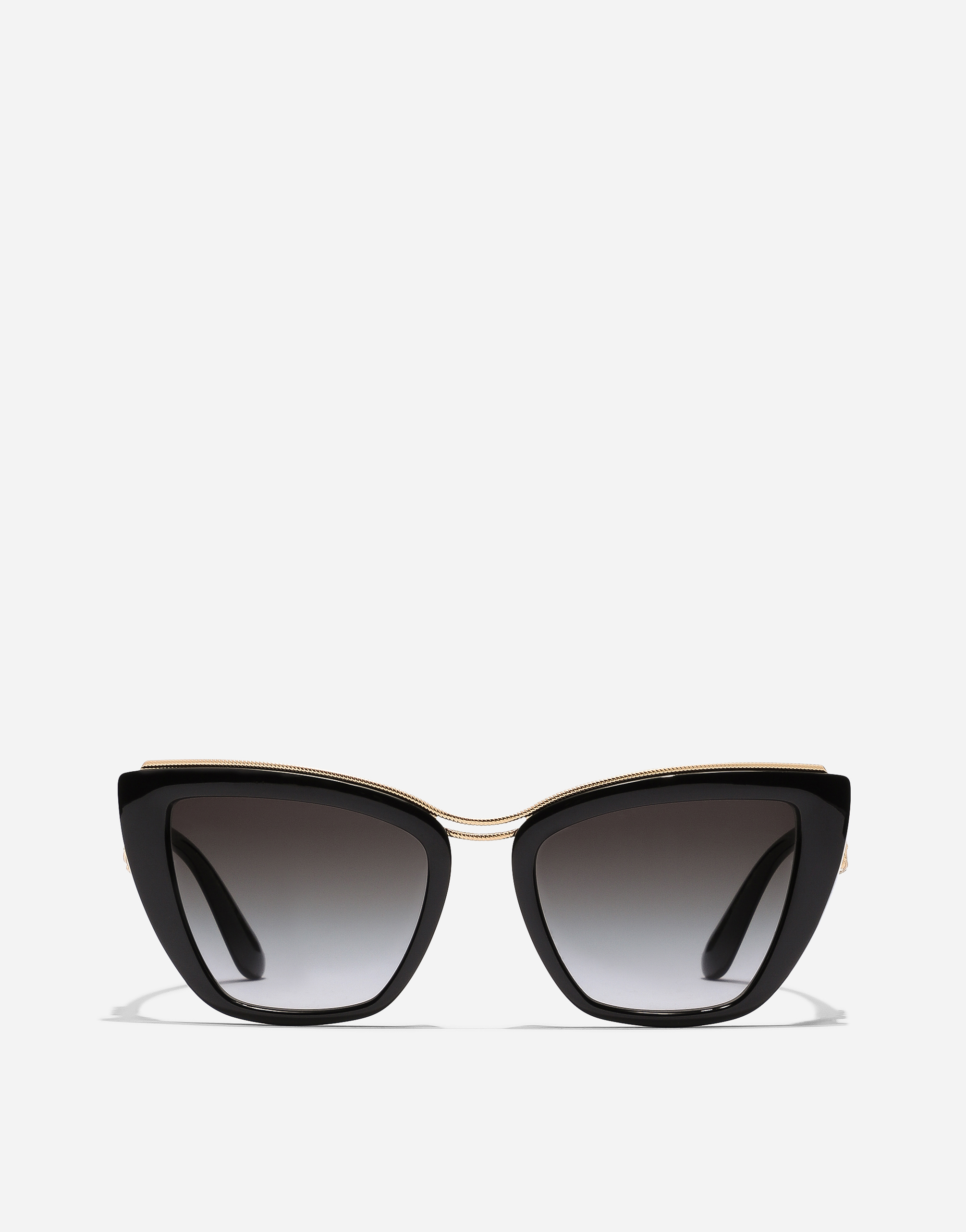 Dolce & Gabbana Dg Amore Sunglasses - Woman Icons Black Onesize
