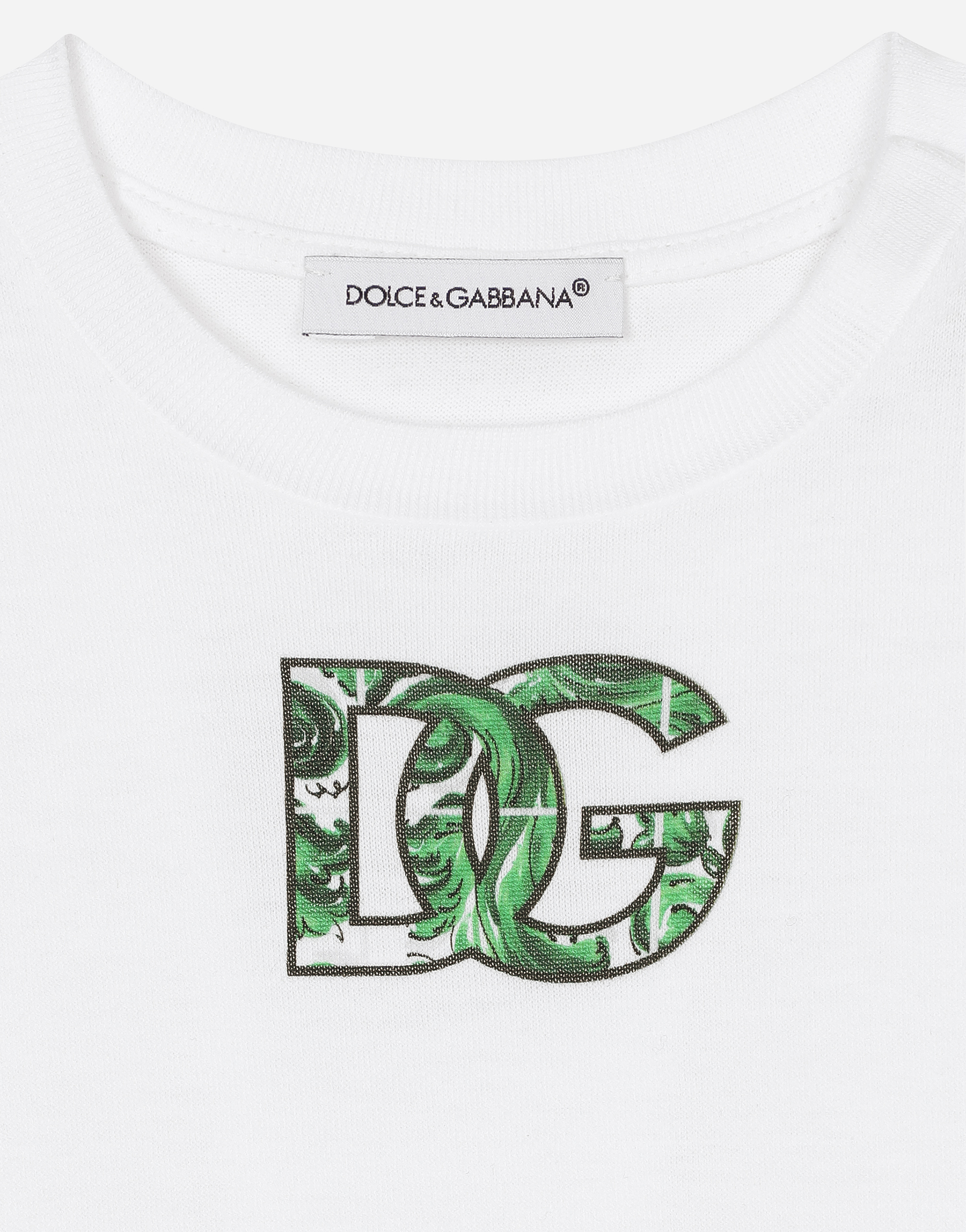 Jersey T-shirt with DG logo