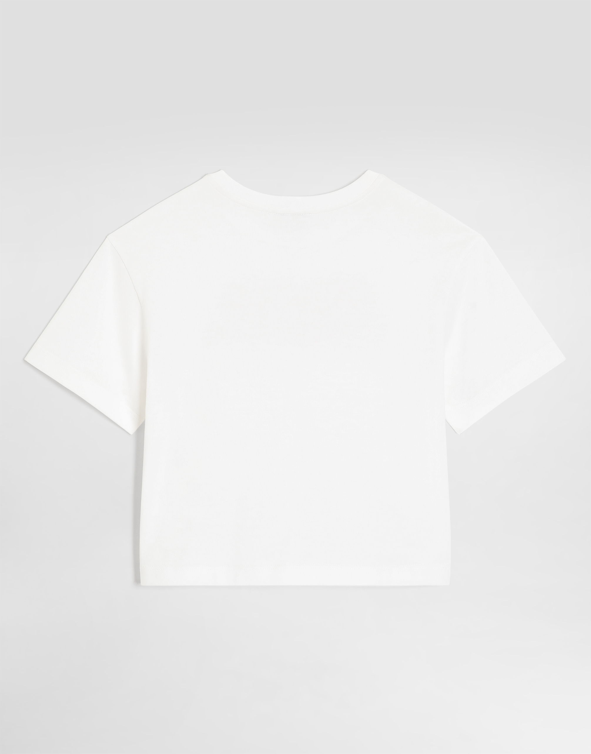 Dolce & Gabbana Majolica-print Jersey T-shirt In White