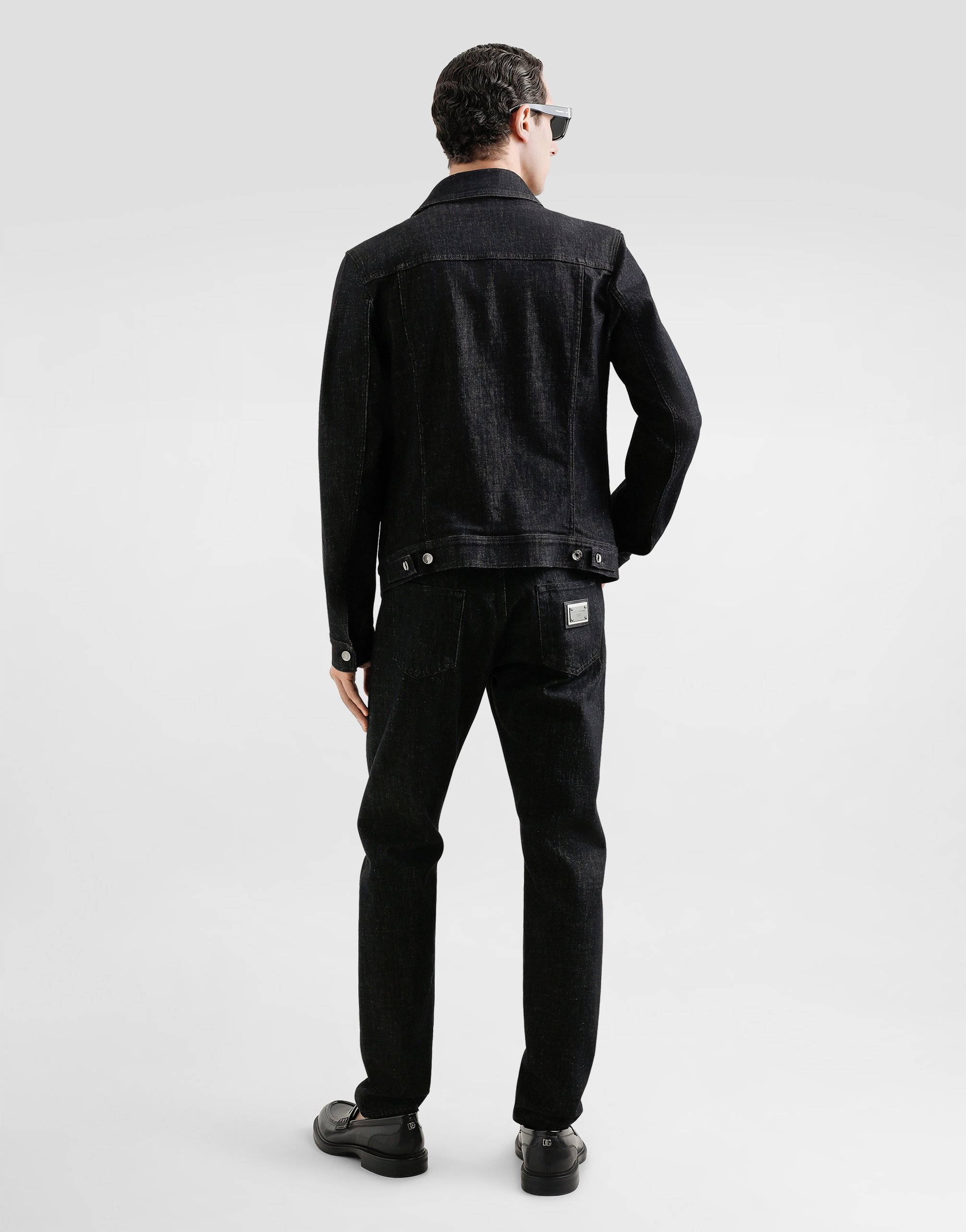 Dolce & Gabbana Men's Dark Blue Cotton Jeans | Size 46 | Gp01ndg8ke8 In Multicolor