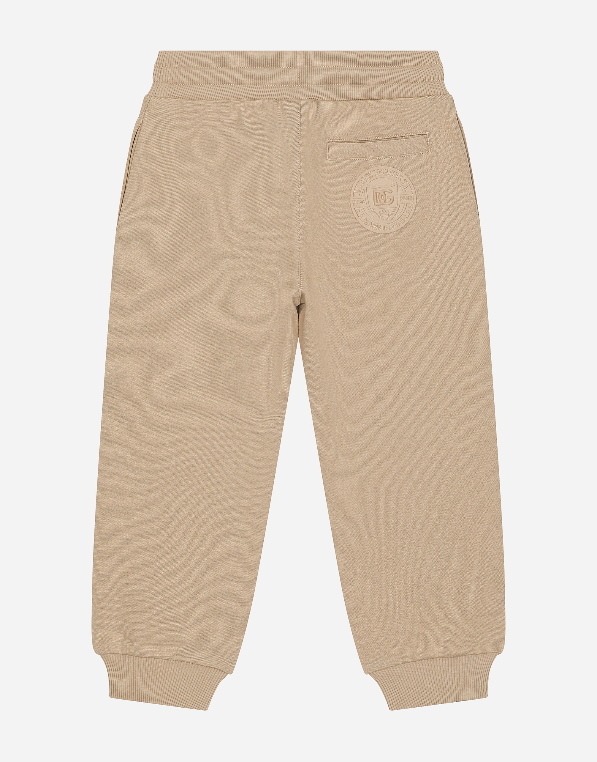 Jersey jogging pants with DG logo