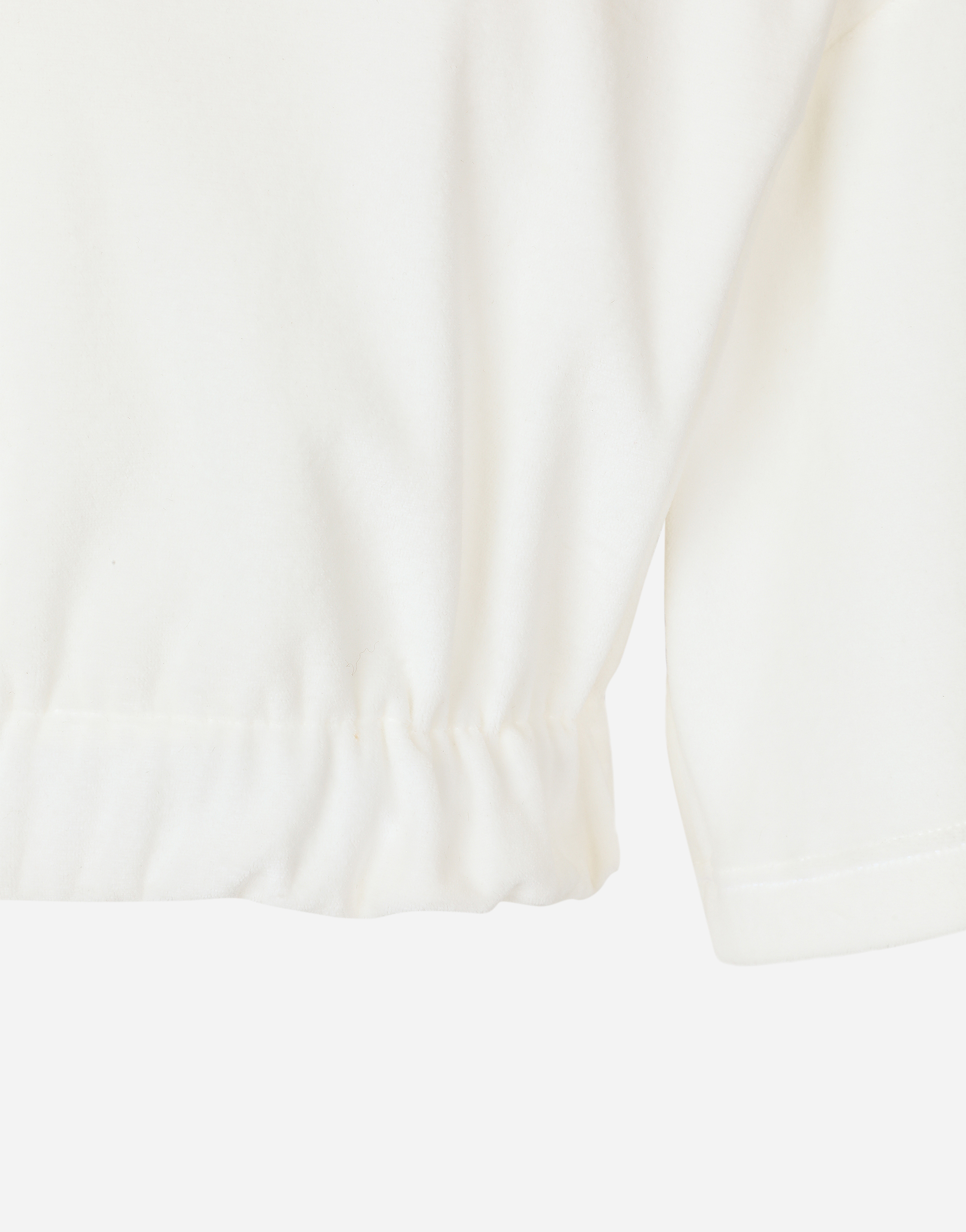 DOLCE & GABBANA CHENILLE TOP WITH DOLCE&GABBANA LOGO